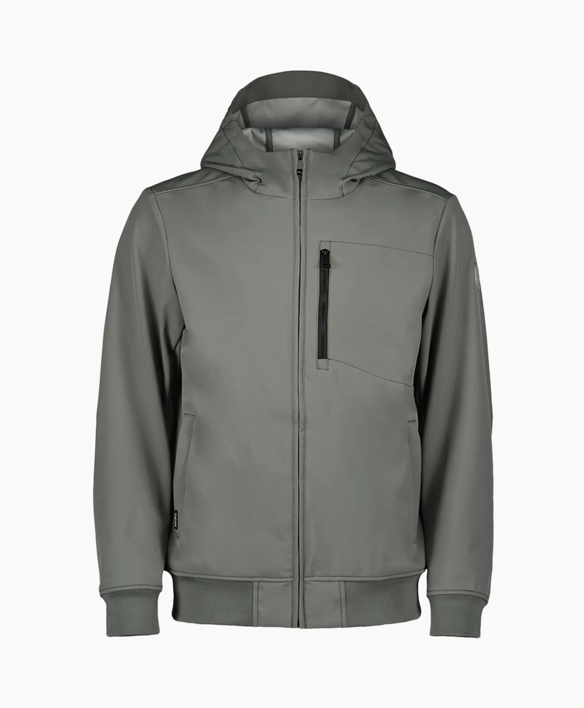 Airforce Softshell Jas Hooded Grijs
