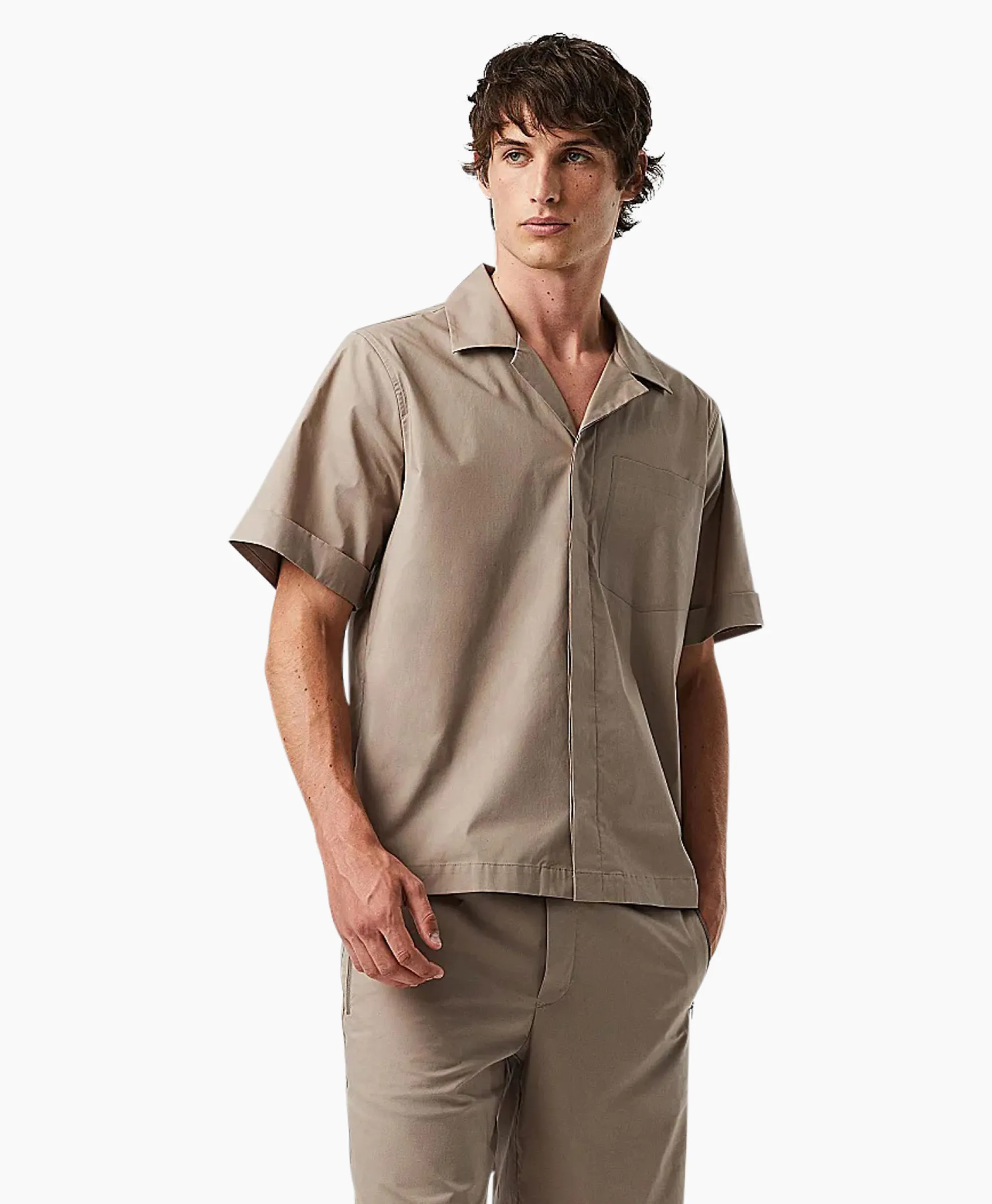 Alpha Tauri Overhemd Welsh Zand