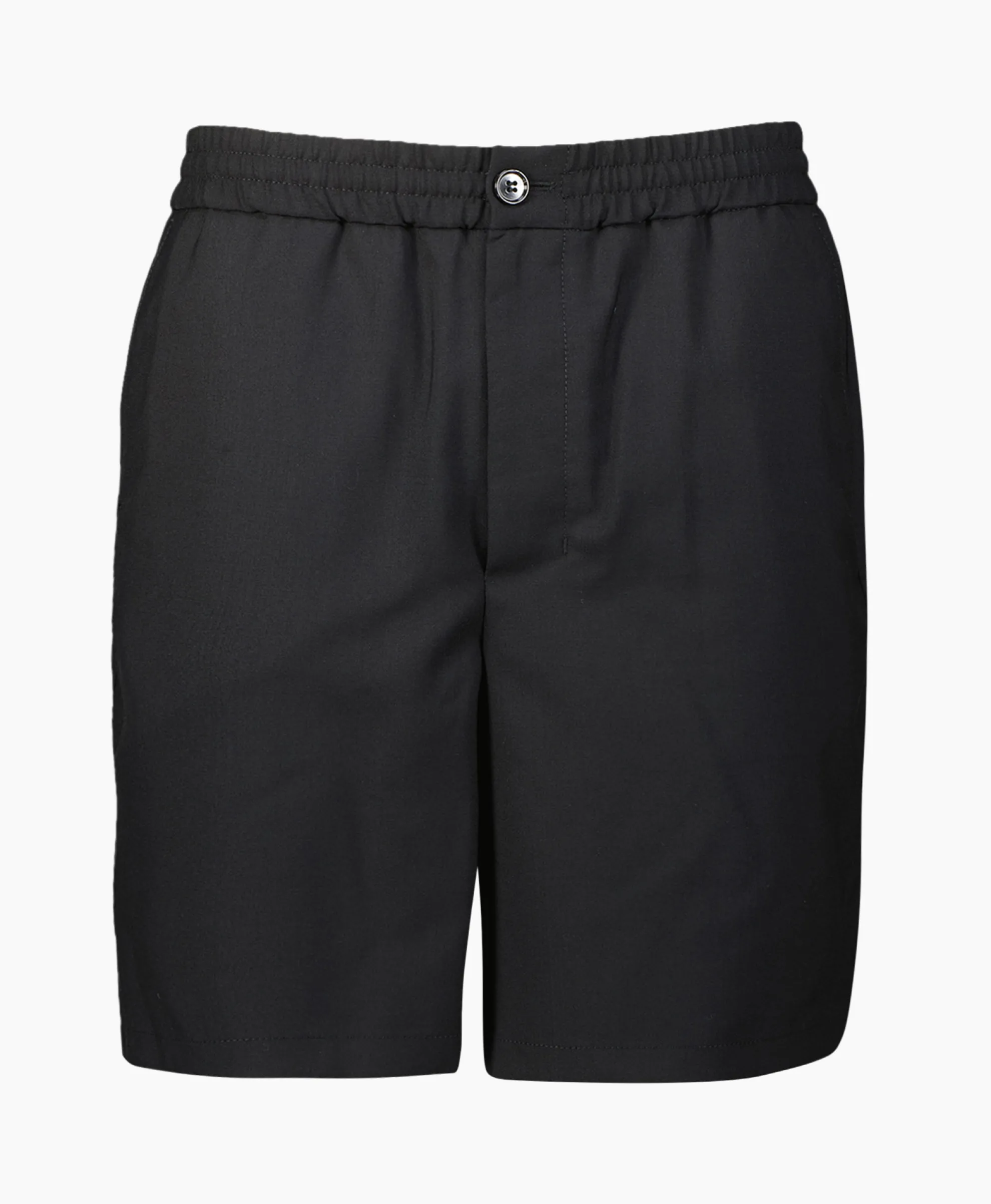 Ami Paris Korte Broek Elasticated Waist Zwart