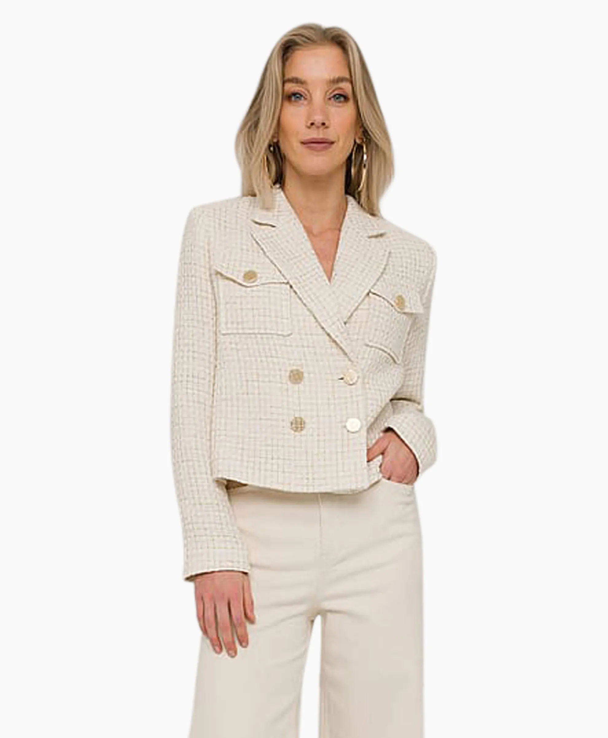 Anna Van Toor Blazer 33A01-02613 Off White