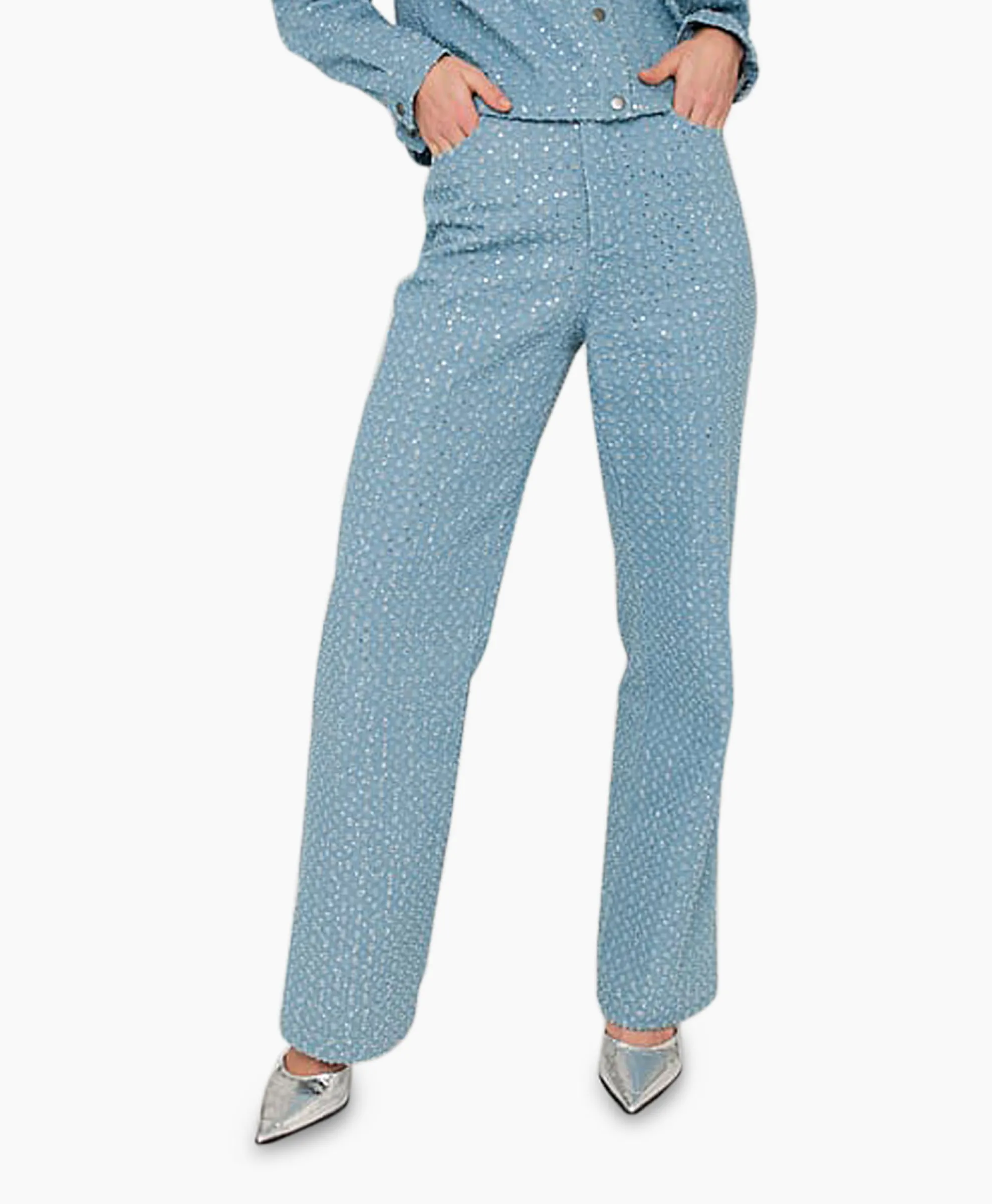 Anna Van Toor Jeans 17A02-03178A Blauw