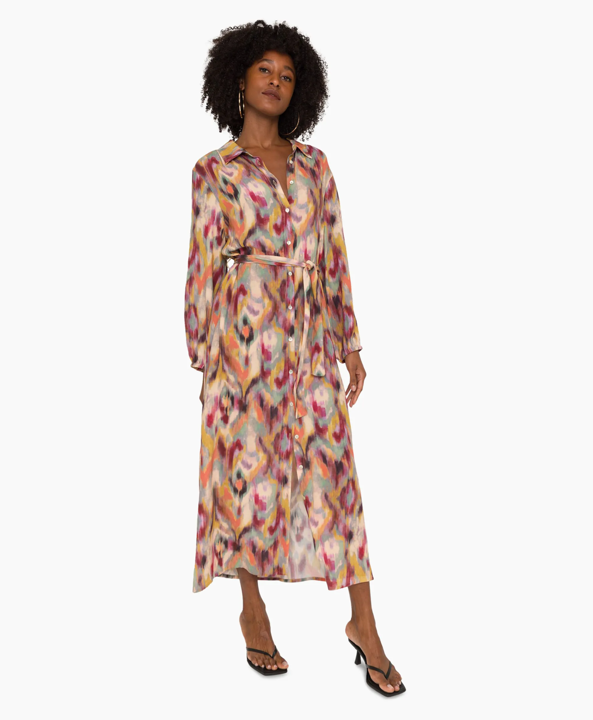 Anna Van Toor Jurk 26A06-03658 Zand