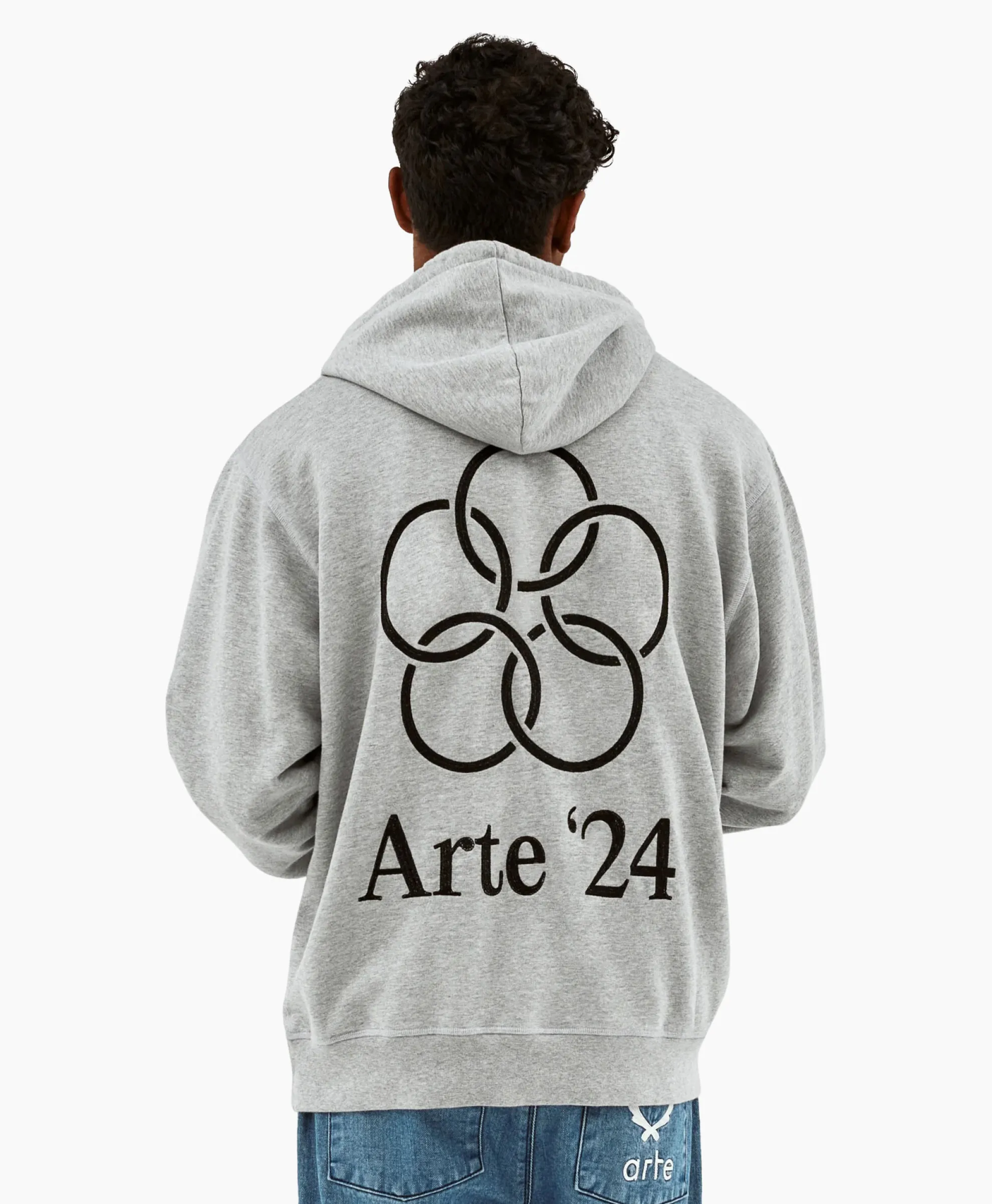 Arte Antwerp Hoodie Arte'24 Circles Back Grijs
