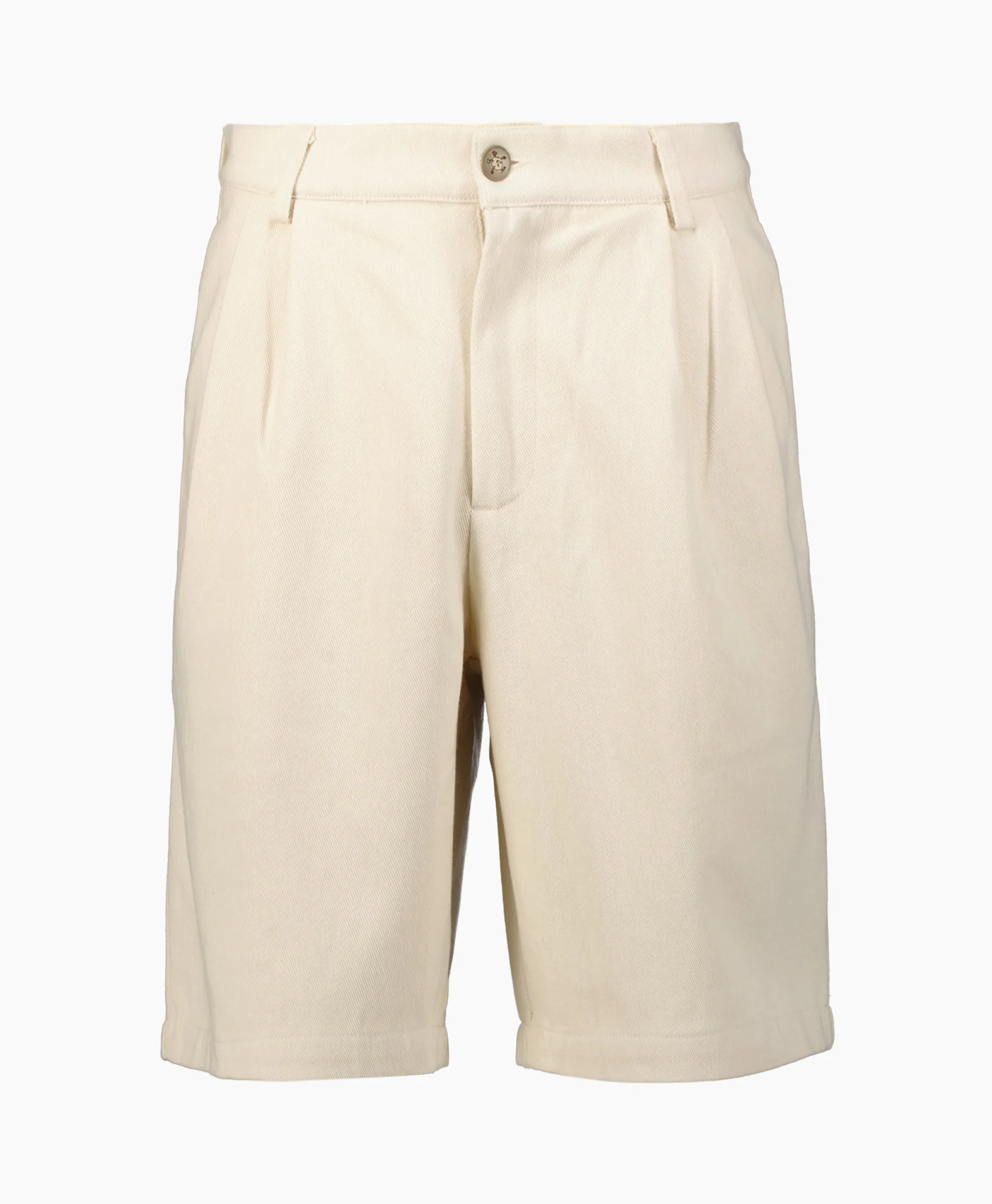 Bram's Fruit Korte Broek Twill Shorts Beige