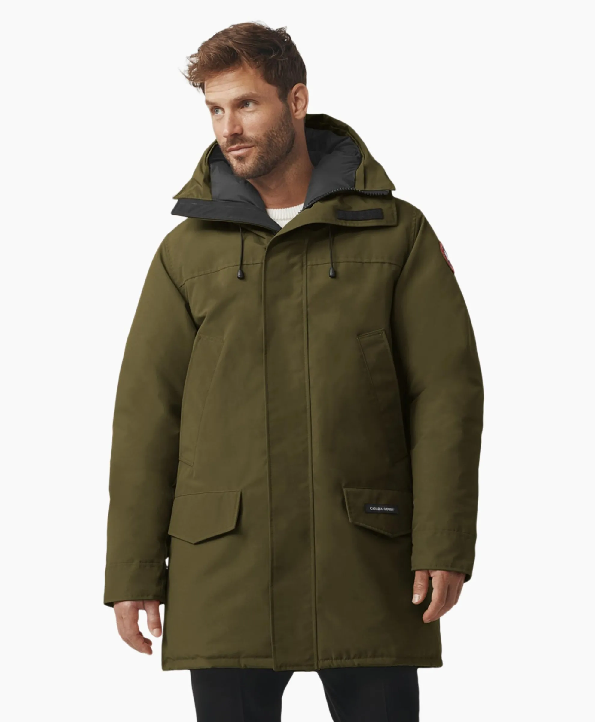 Canada Goose Gewatteerde Jas Langford Parka Donker Groen
