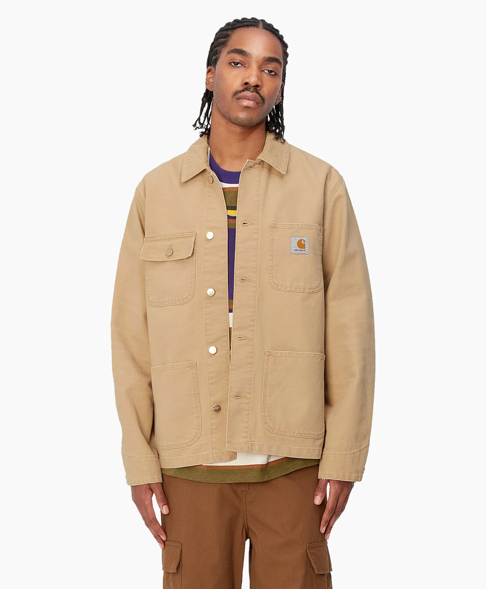 Carhartt Wip Jack Michigan Beige