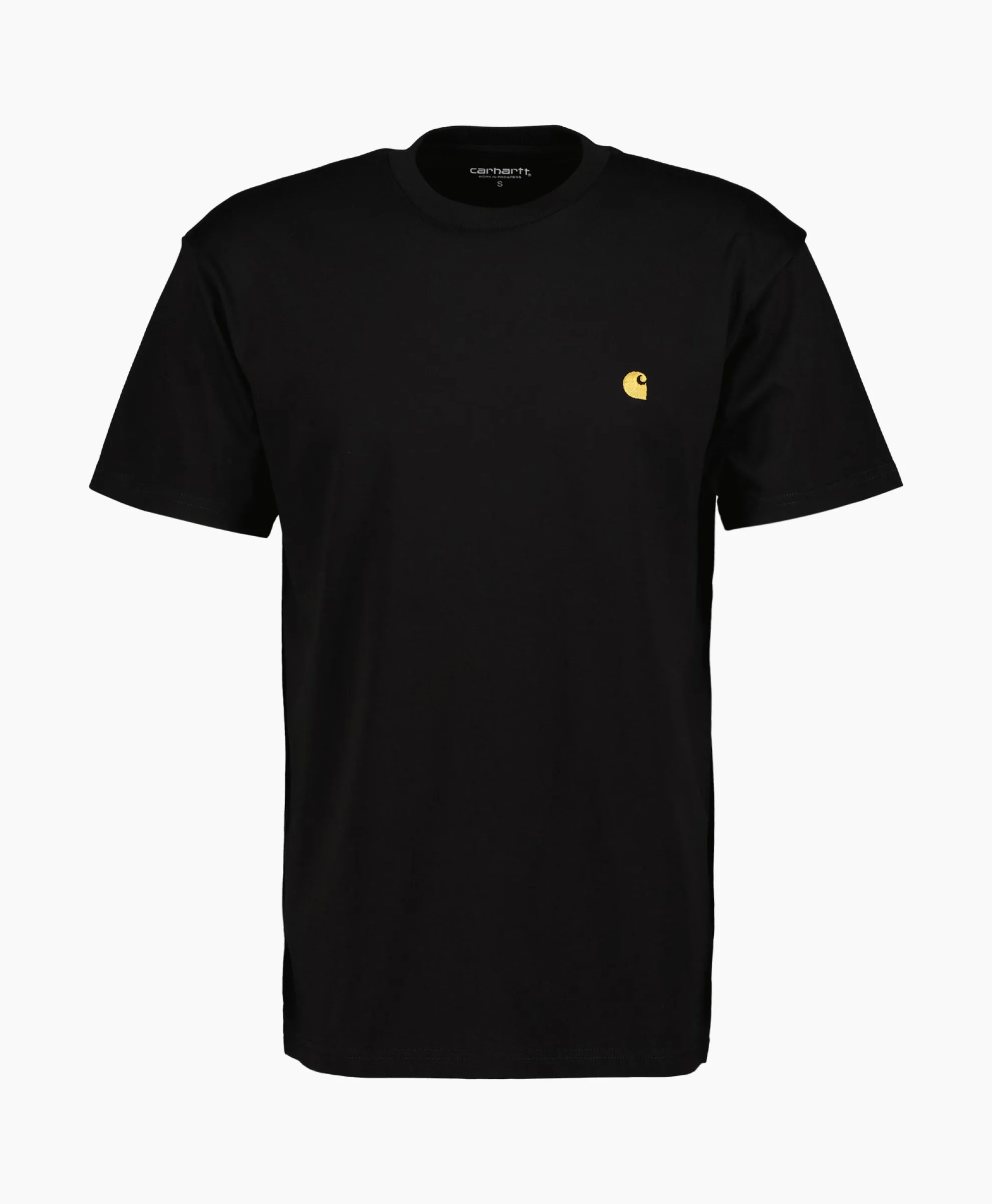 Carhartt Wip T-Shirt S/S Chase Zwart