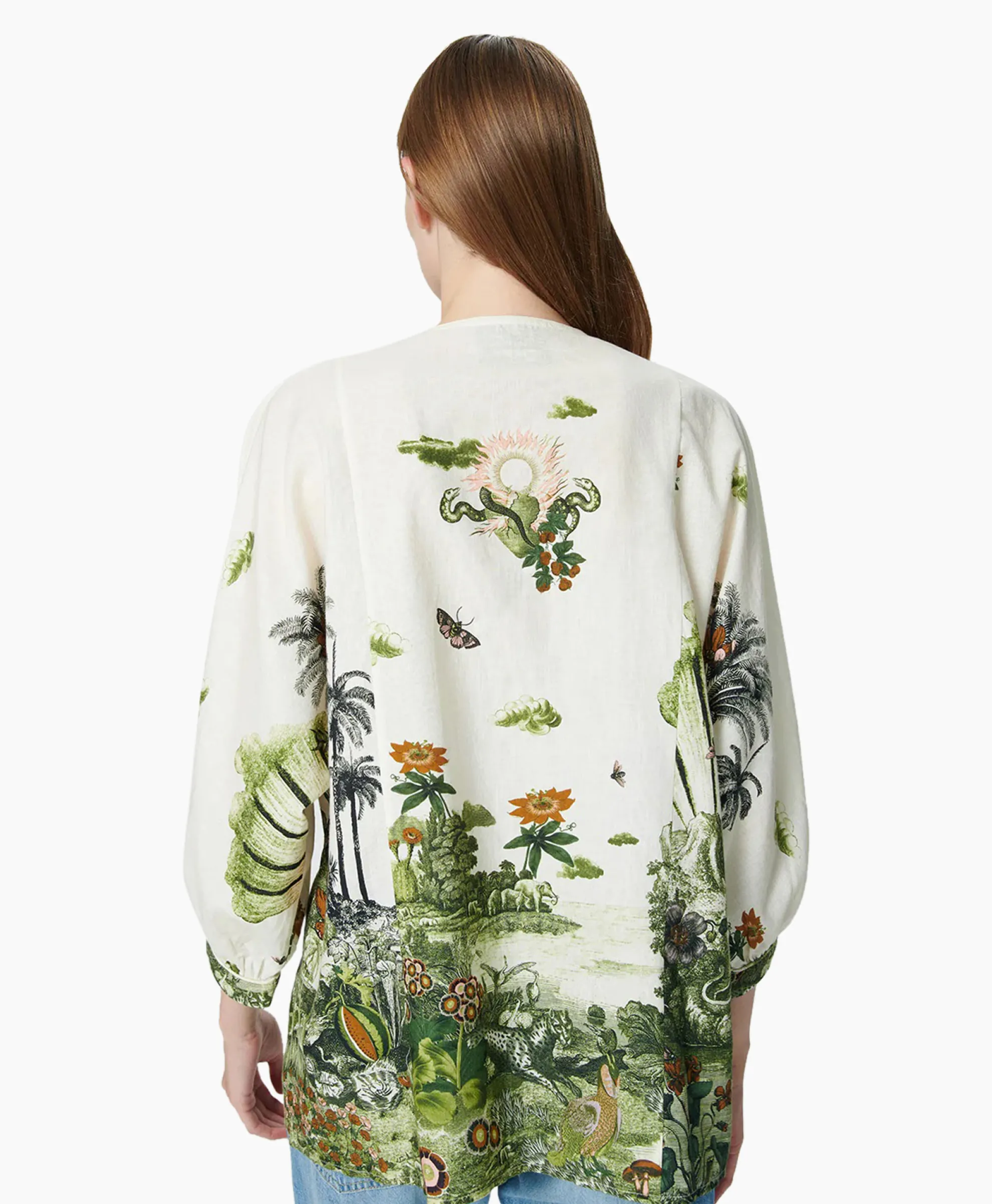 Chufy Blouse Calipso Groen