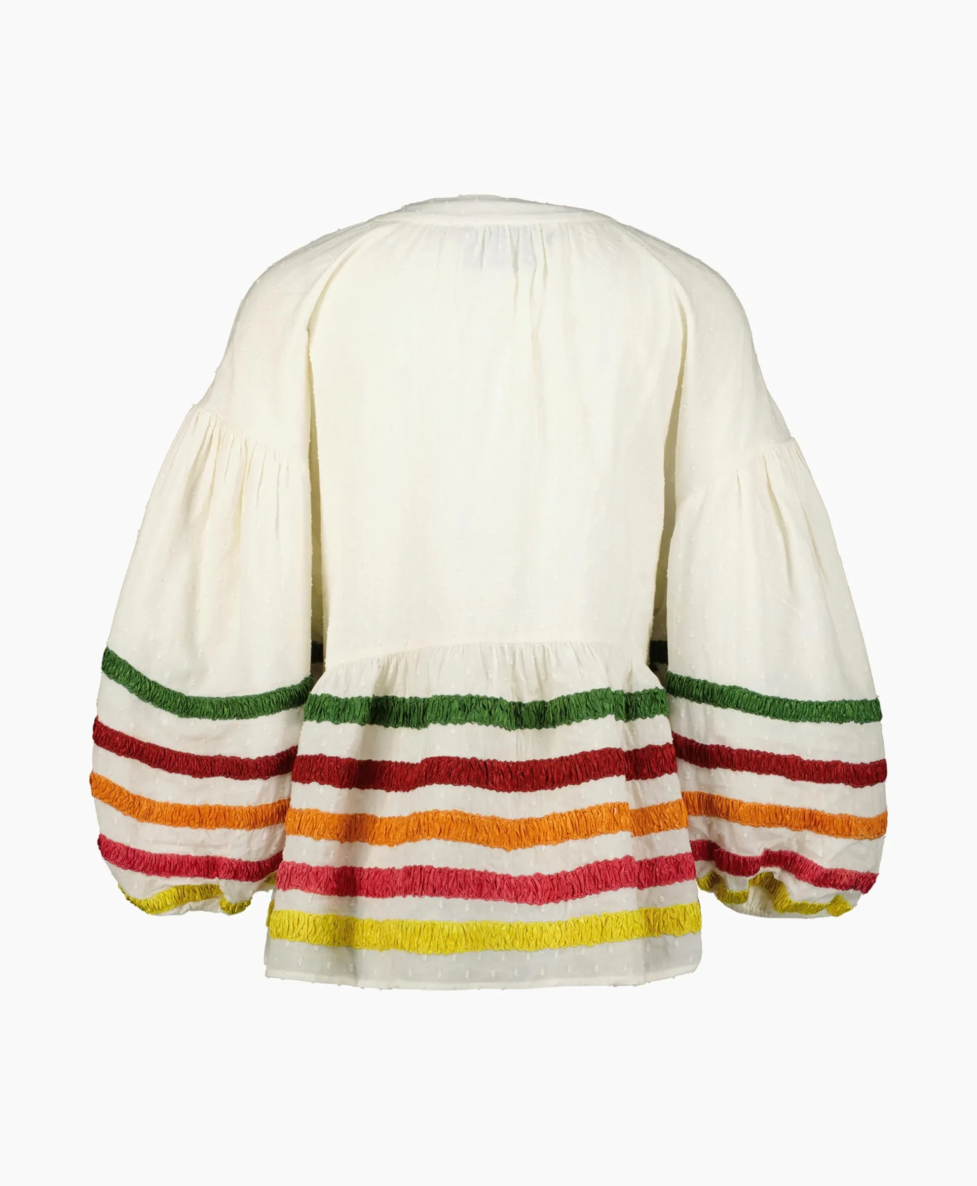 Chufy Blouse Liberty Embroidered Off White