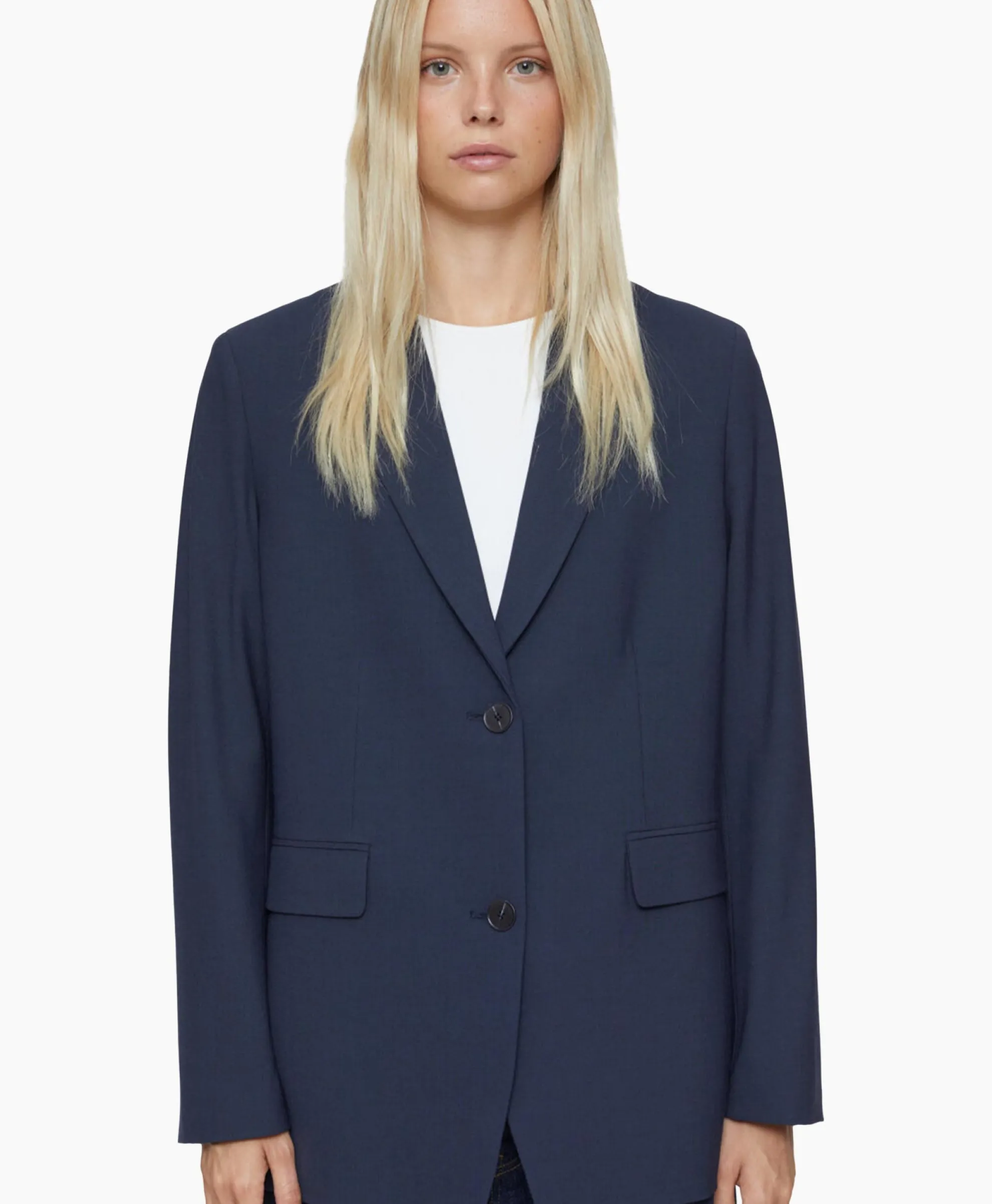 Closed Blazer Lola Blauw