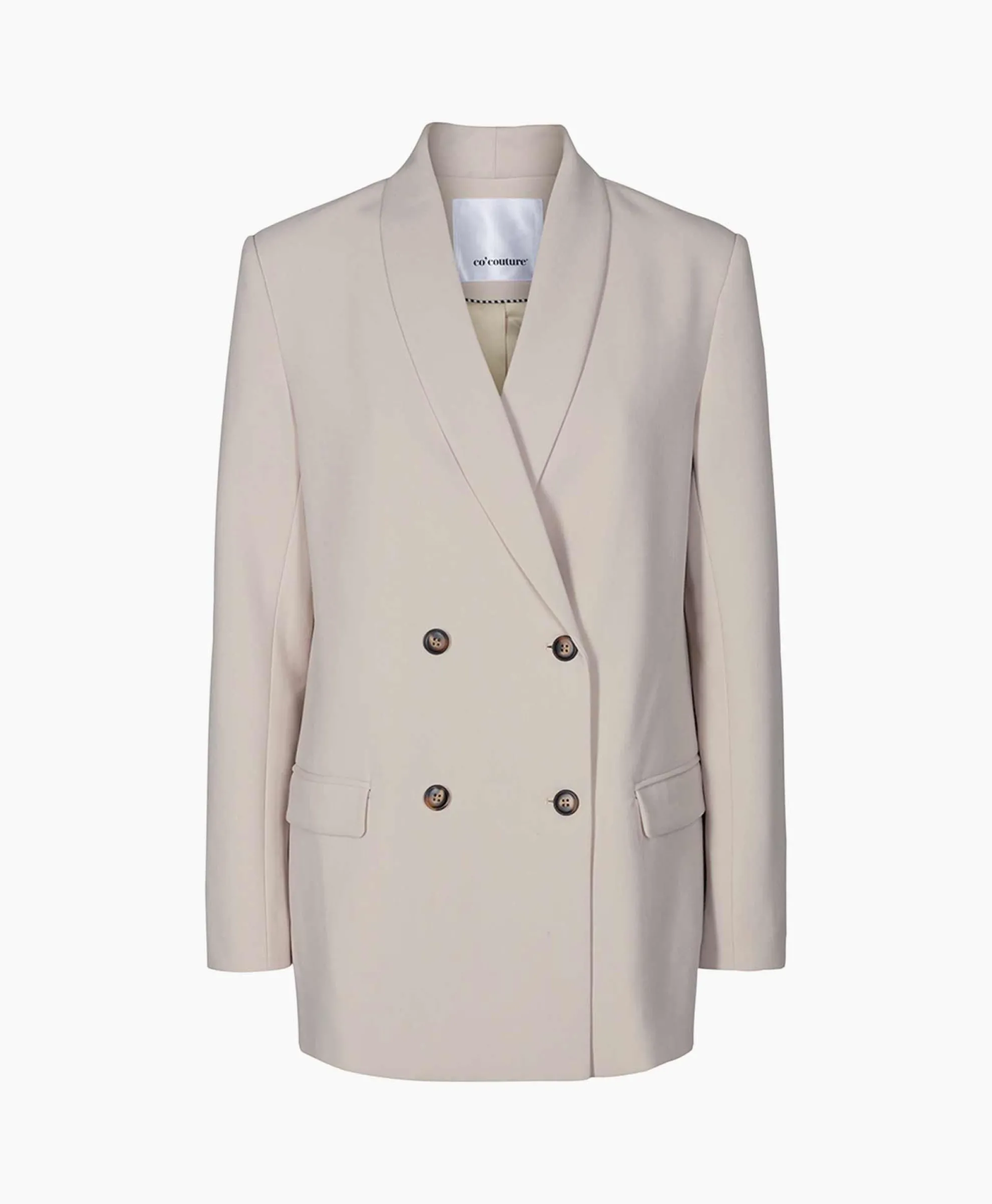 Co'Couture Blazer Vola Oversize Beige