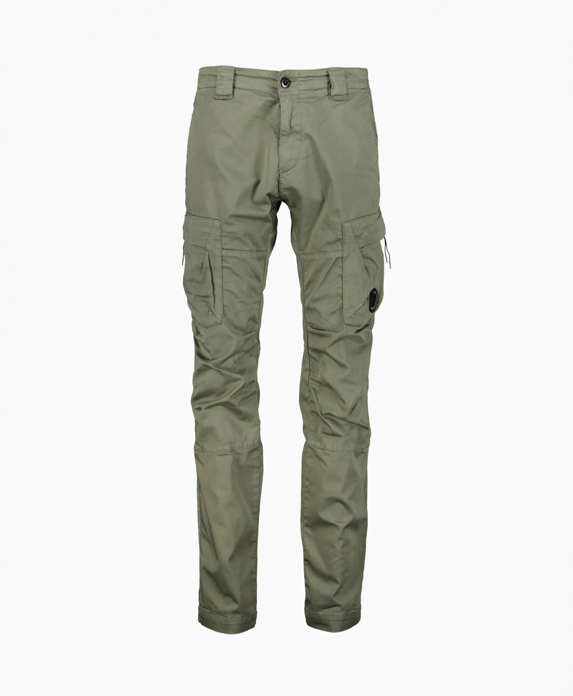 Cp Company Cargobroek Stetch Sateen Ergonomic Groen