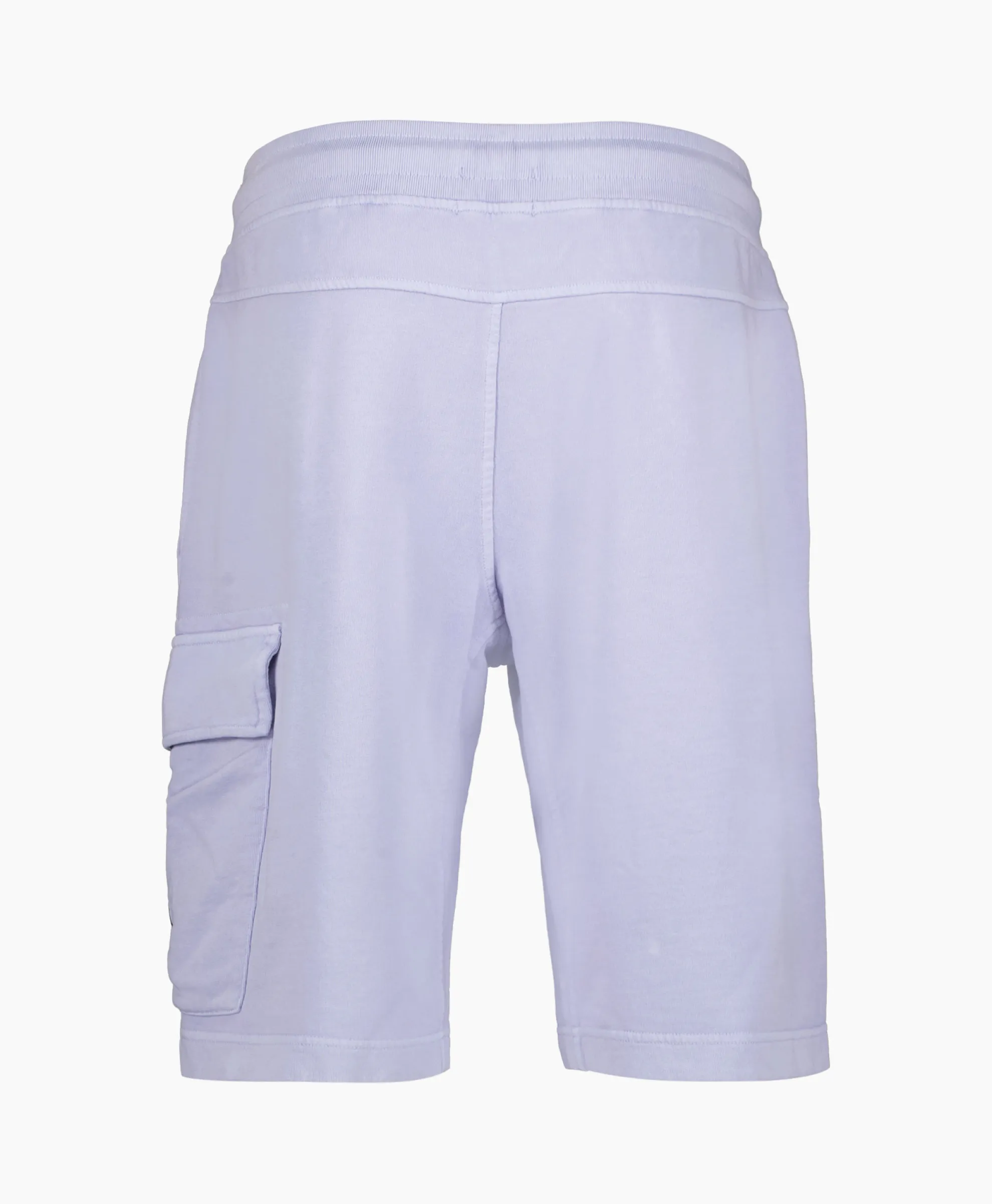 Cp Company Korte Broek Short Fleece Cargo Lila