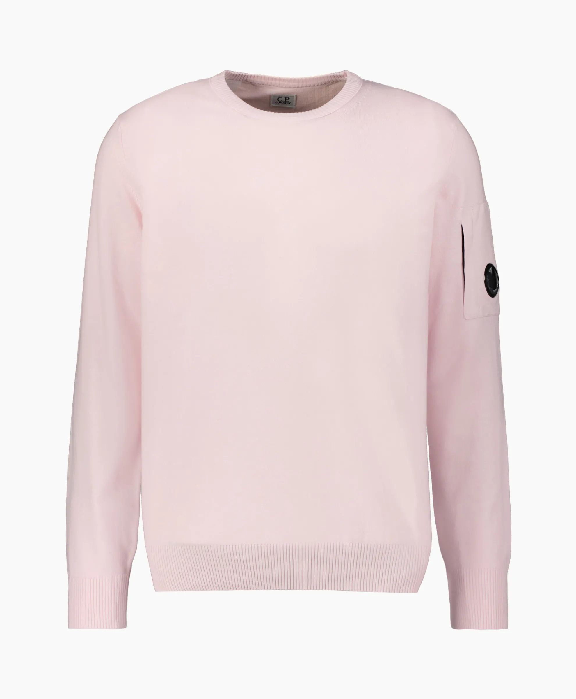 Cp Company Pullover Cotton Crepe Knit Rose