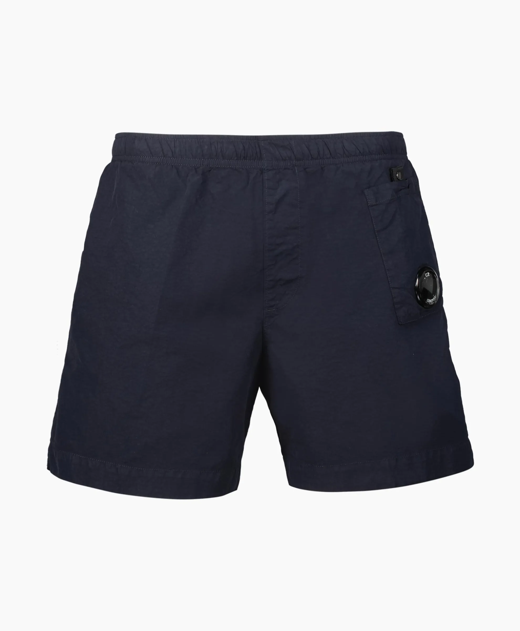 Cp Company Zwembroek Flatt Nylon Utility Donker Blauw