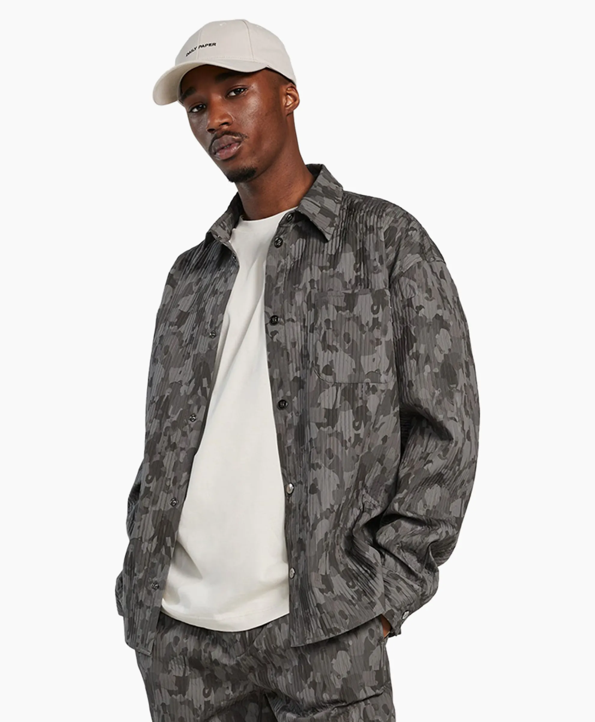 Daily Paper Longsleeve Adetola Donker Groen