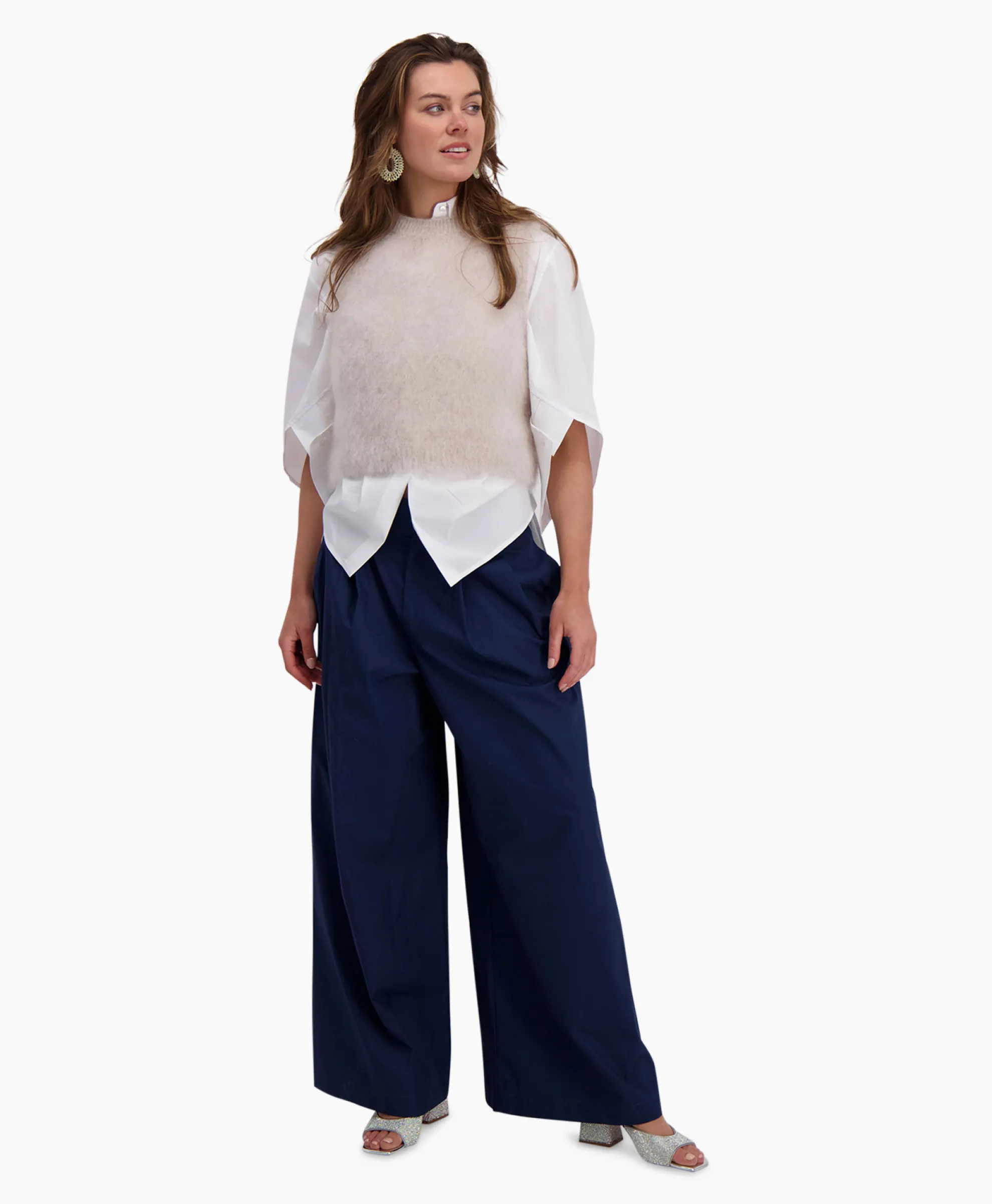 D'Arc Pantalon Belluno Blauw