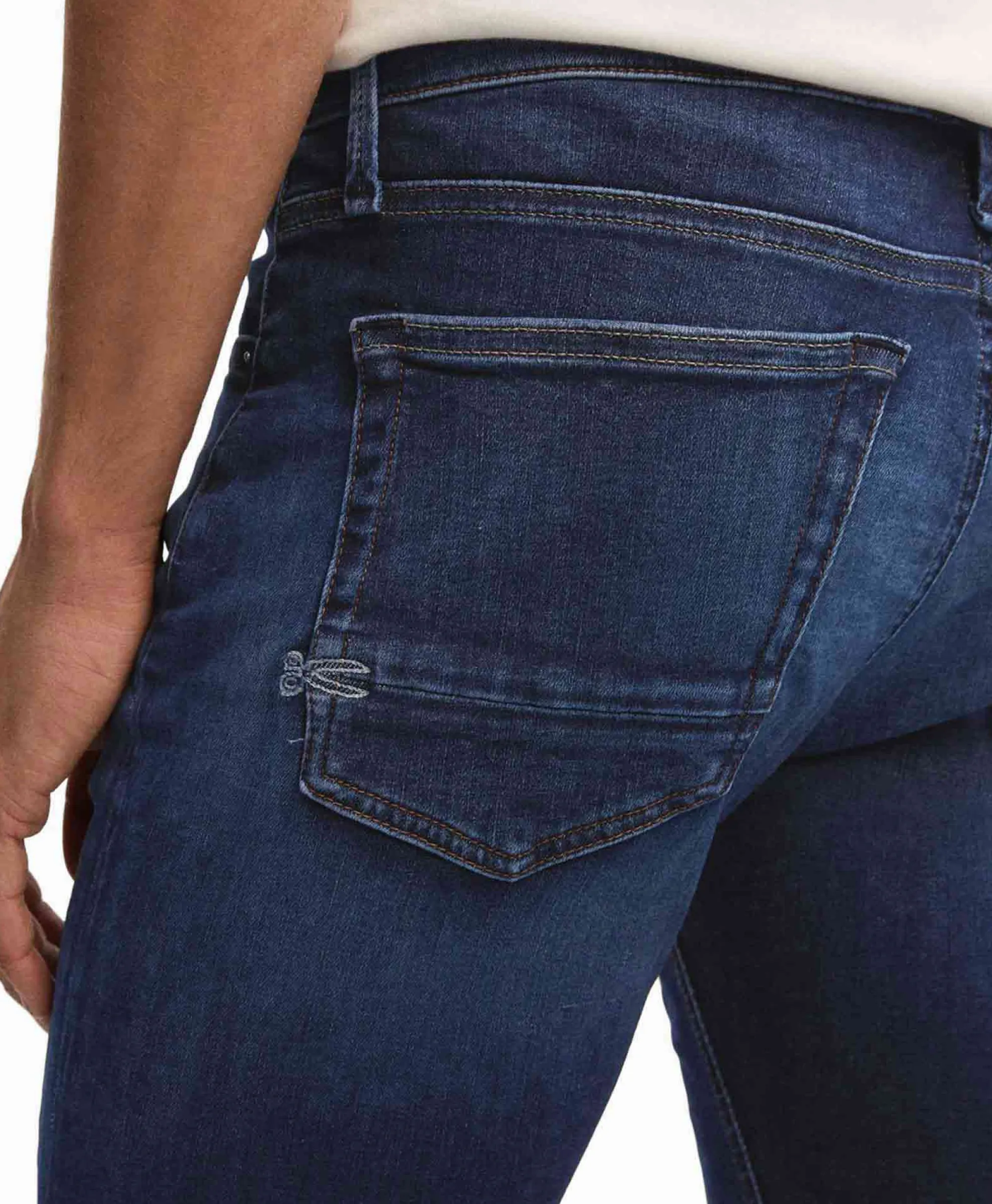 Denham Jeans Bolt Fmdw Off White