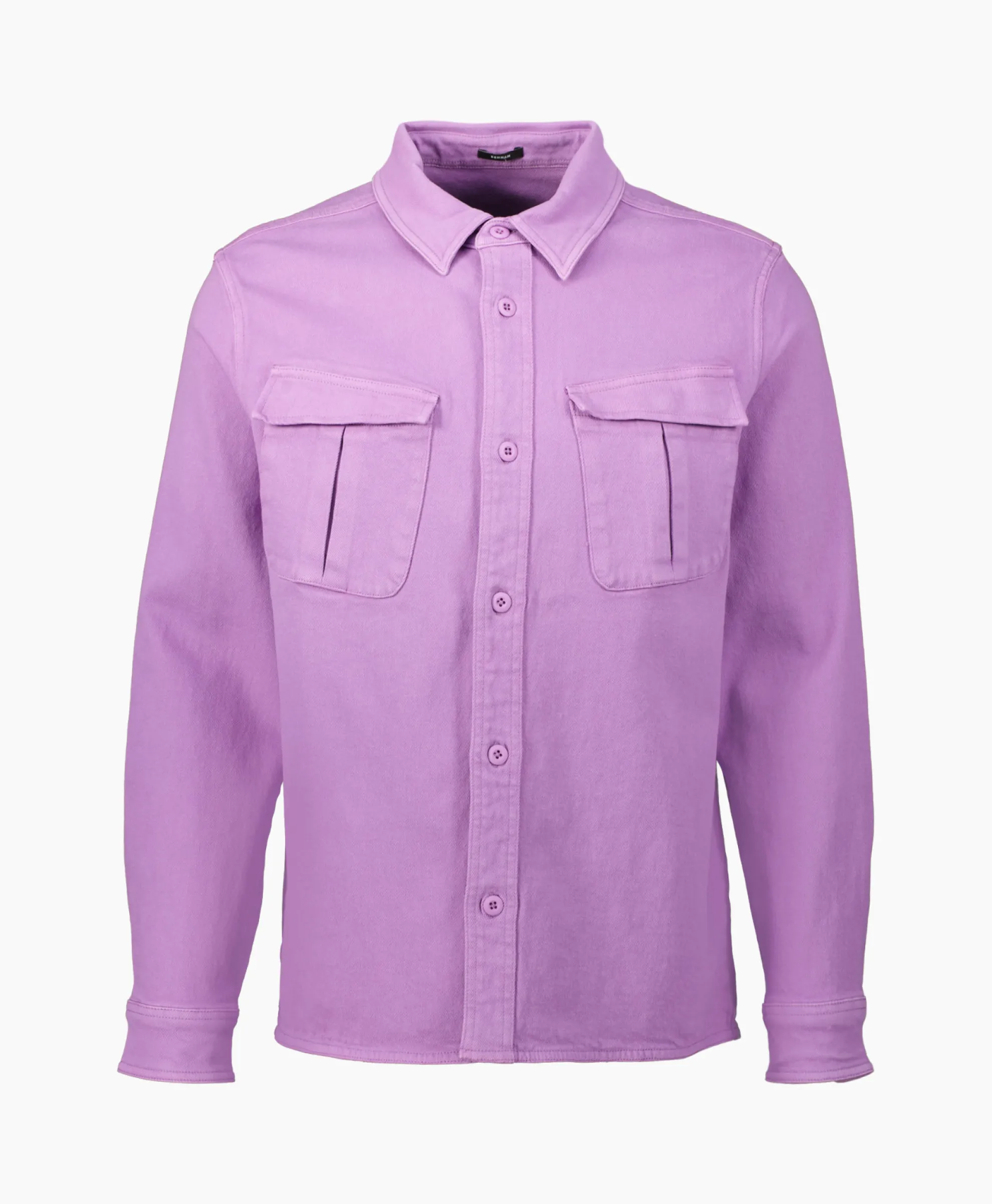 Denham Overhemd Burton Utility Overshirt Gdt Paars
