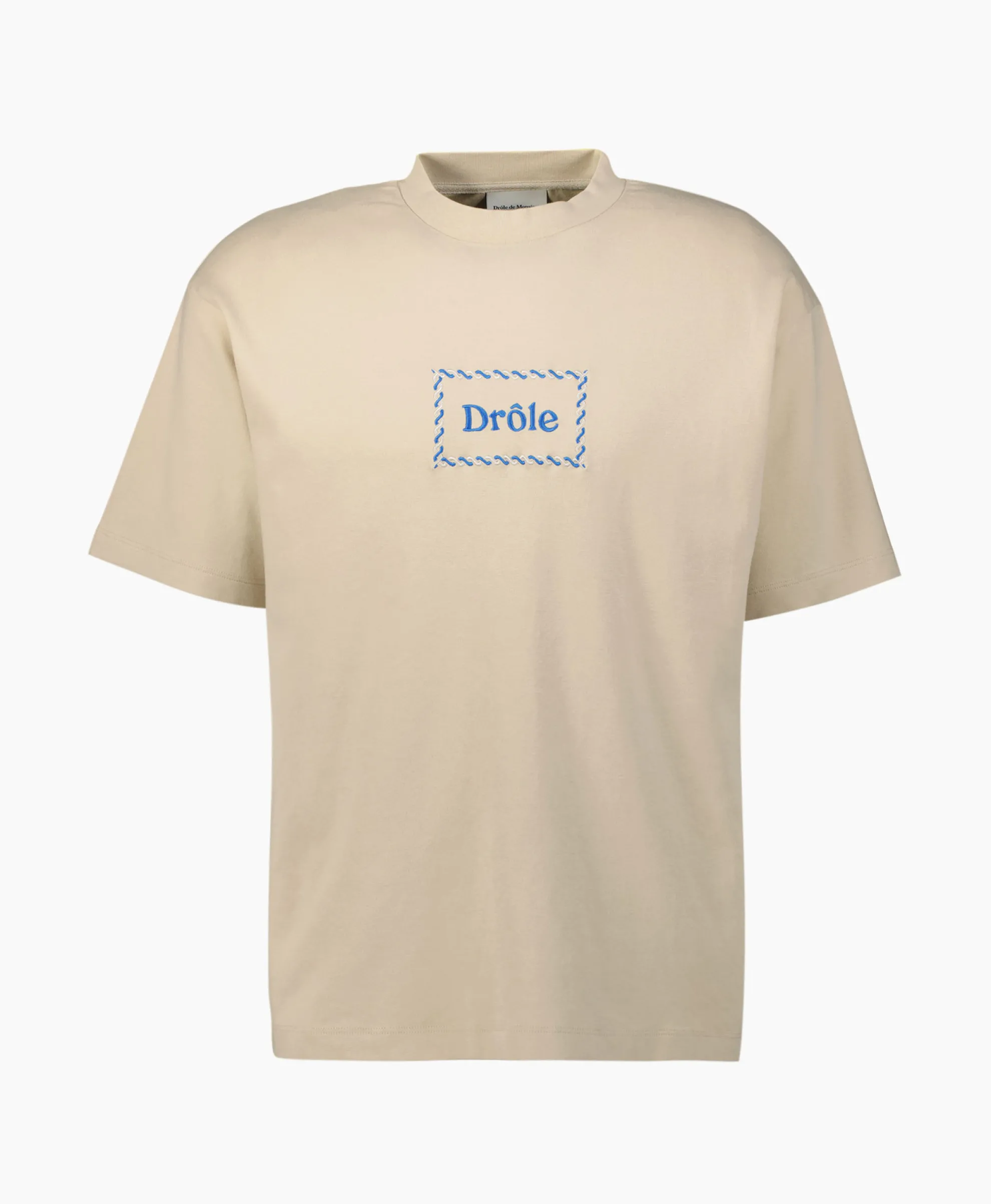 Drole De Monsieur Le T-Shirt Drole Tresse Taupe