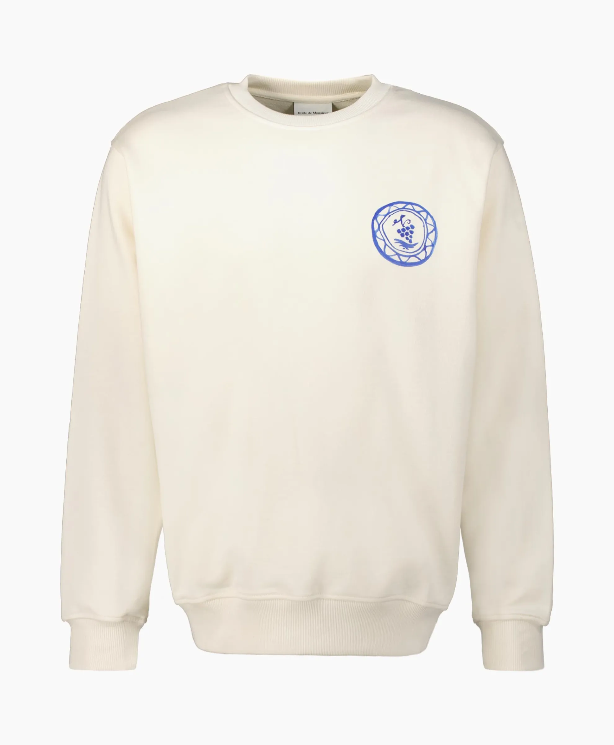 Drole De Monsieur Sweater Le Sweatshirt Art De La Table Off White