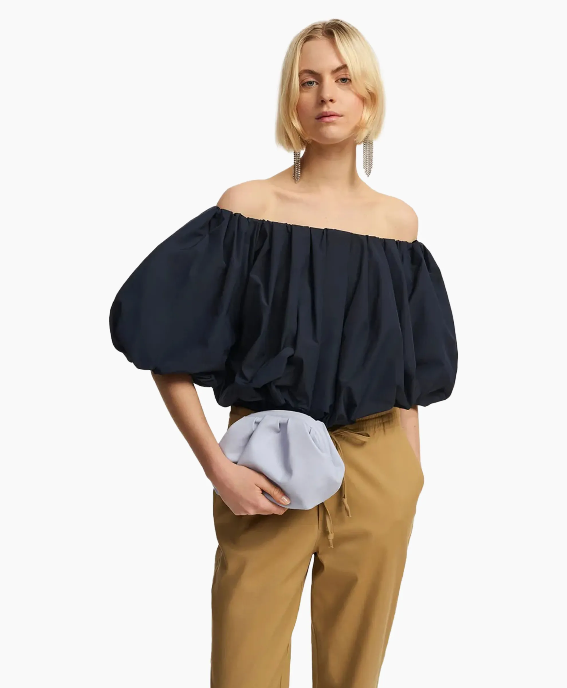 Essentiel Antwerp Top Frenchie Blauw