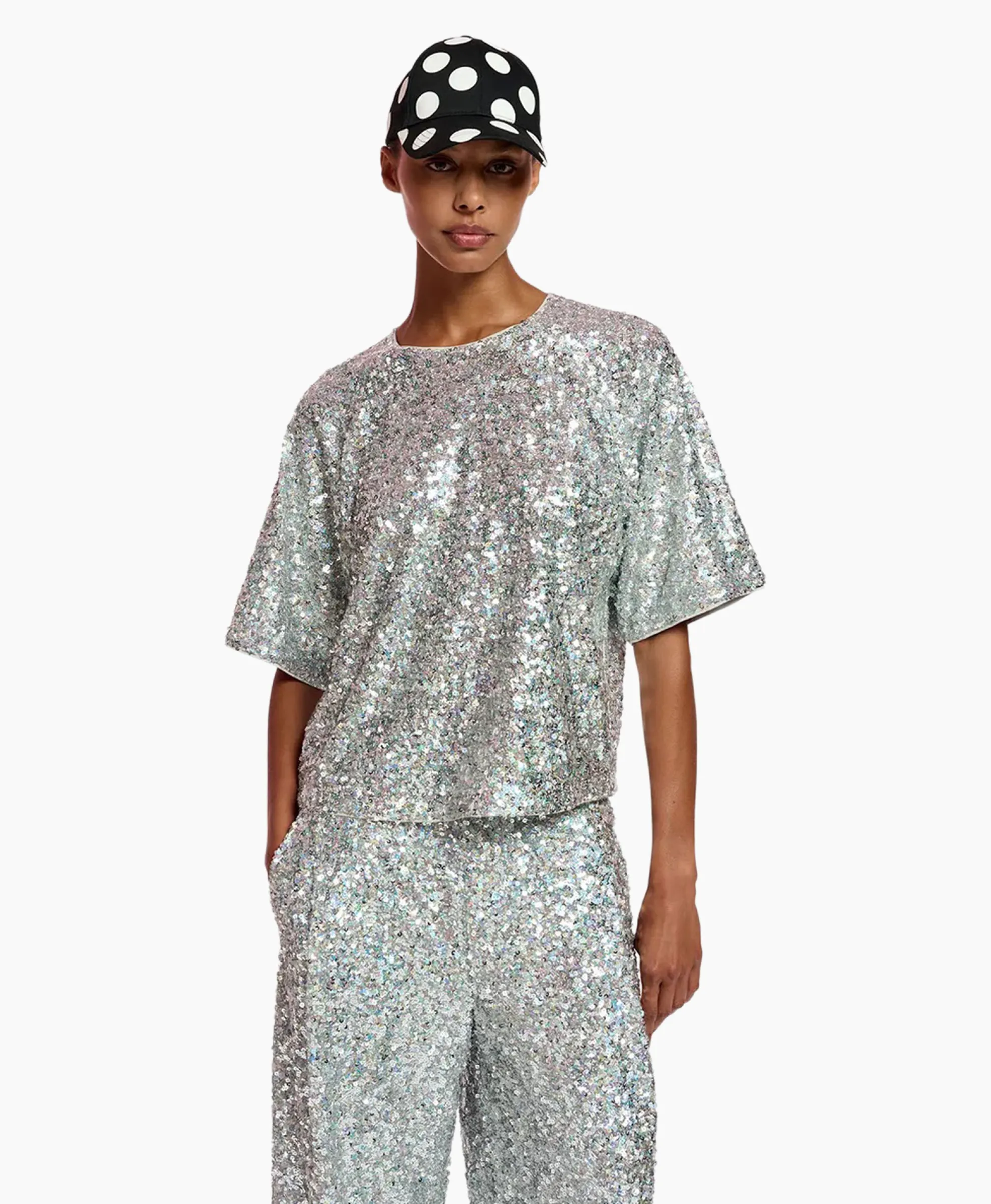 Essentiel Antwerp Top Ferras Zilver