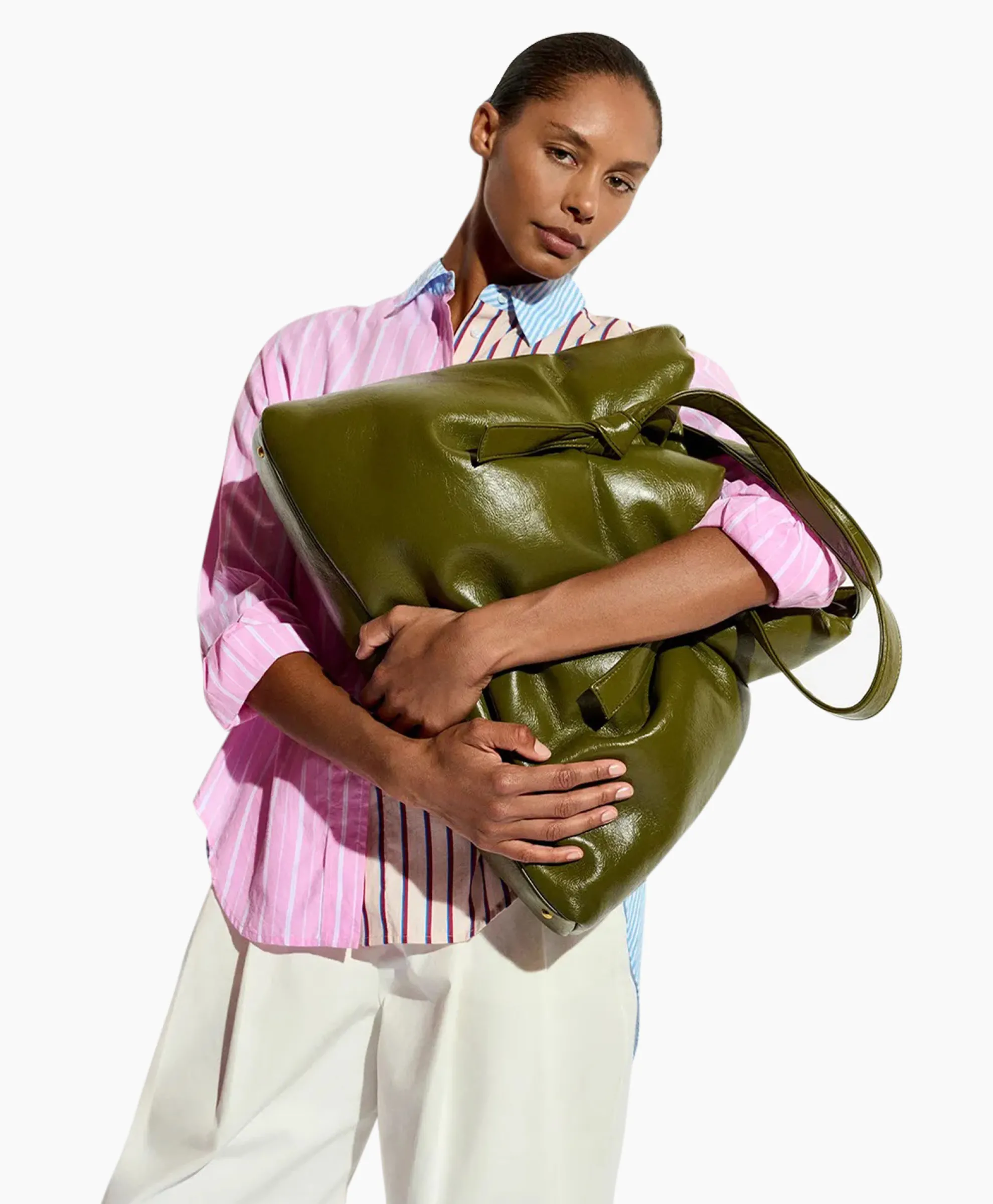 Essentiel Antwerp Shopper Fulti Licht Groen