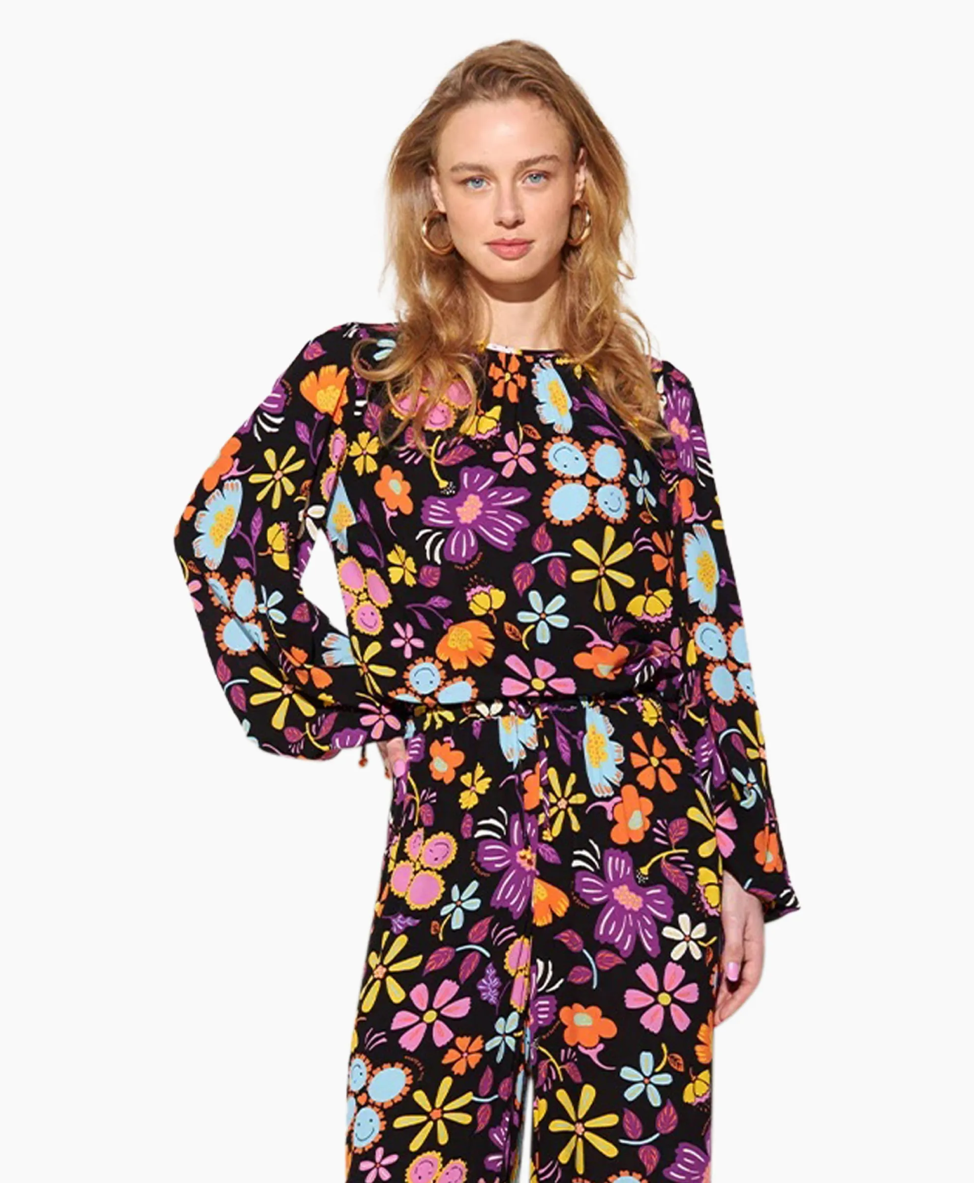 Harper & Yve Blouse Alexis-Ls Zwart