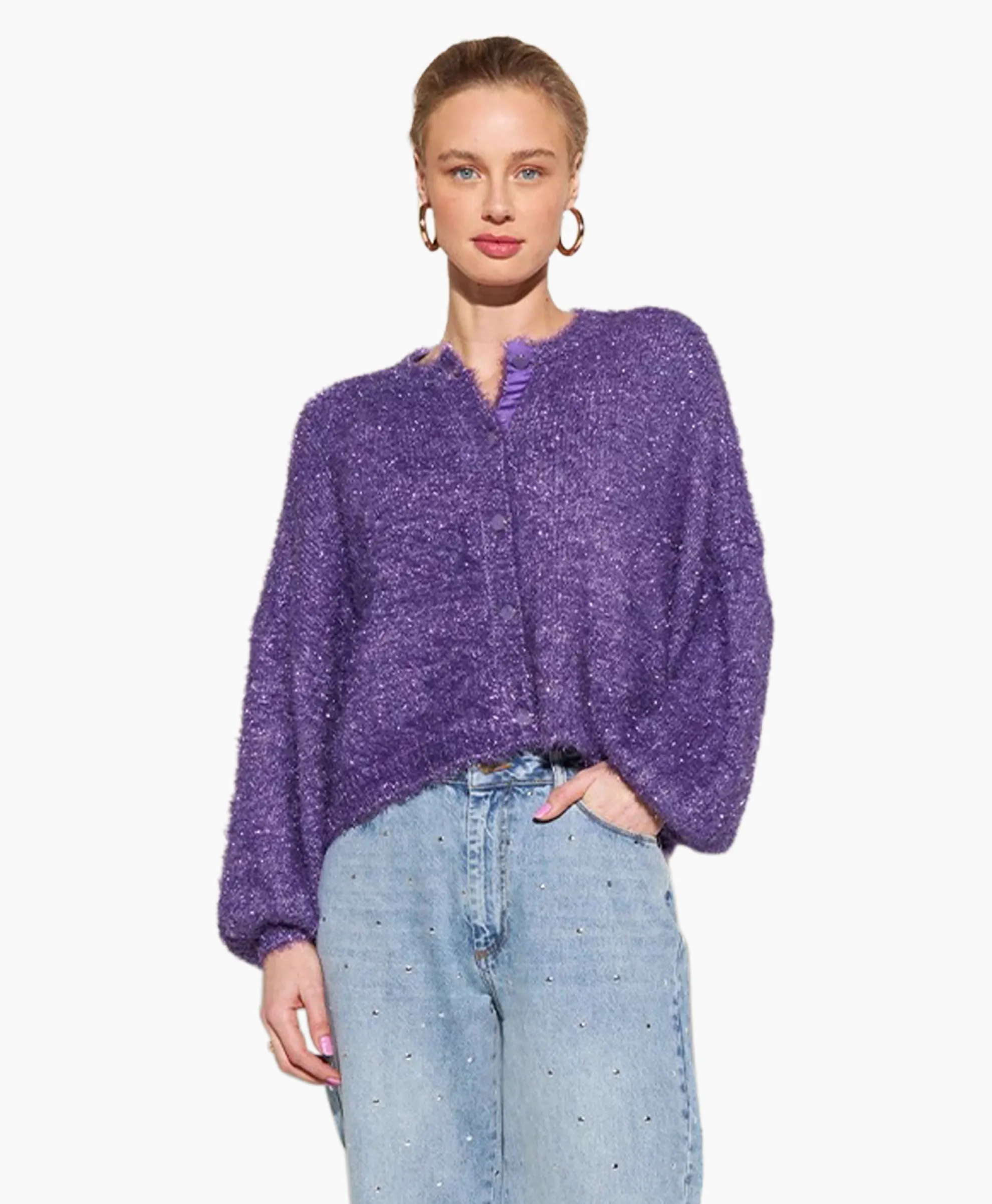 Harper & Yve Vest Rika-Ca Paars