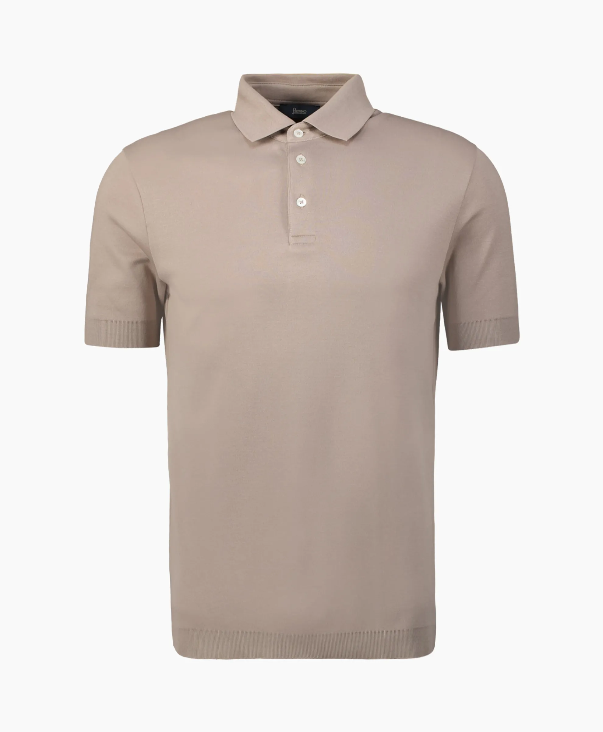 Herno Polo Knitted Taupe