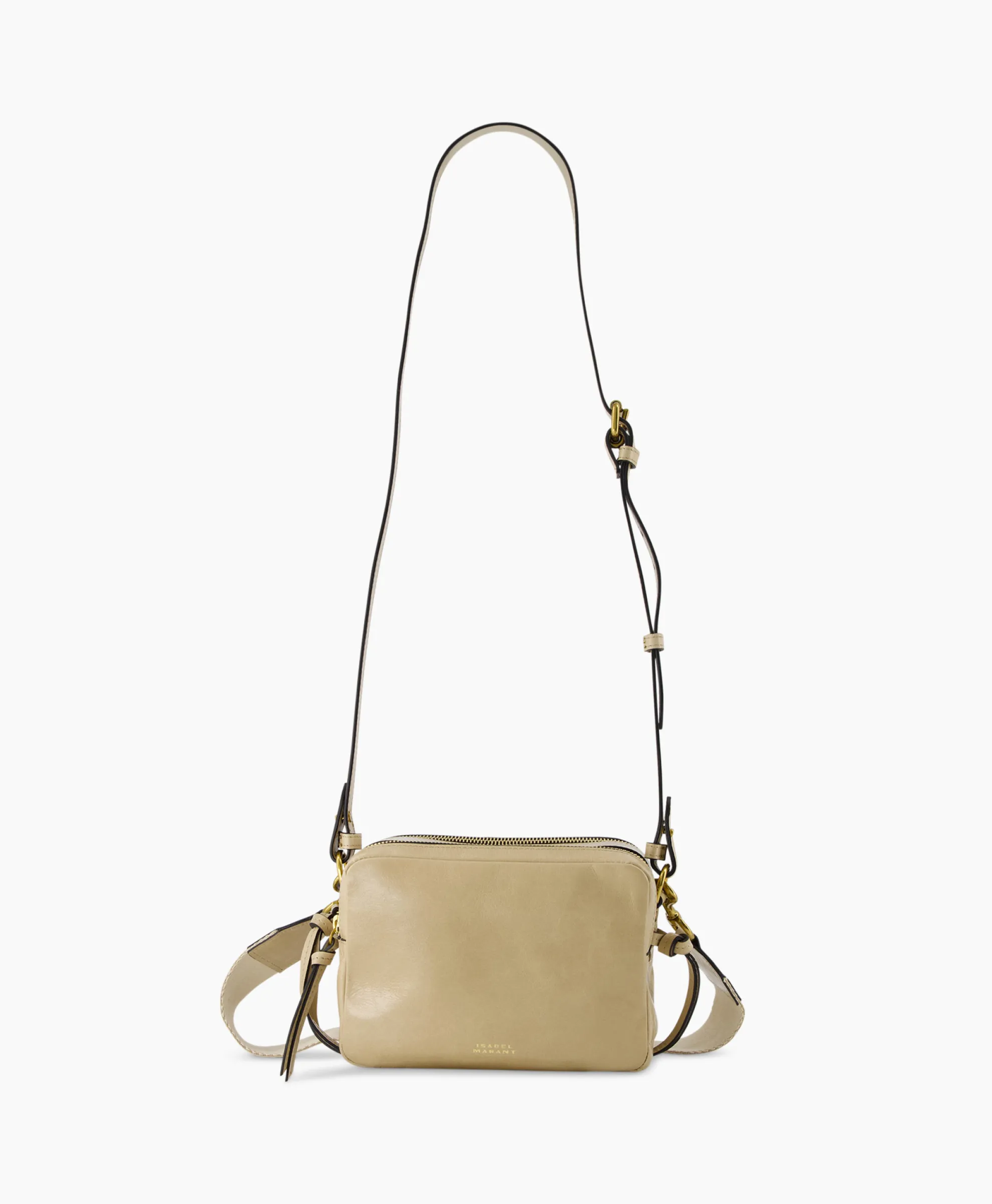 Isabel Marant Crossbody Tas Wardy Camera-Gb Zand