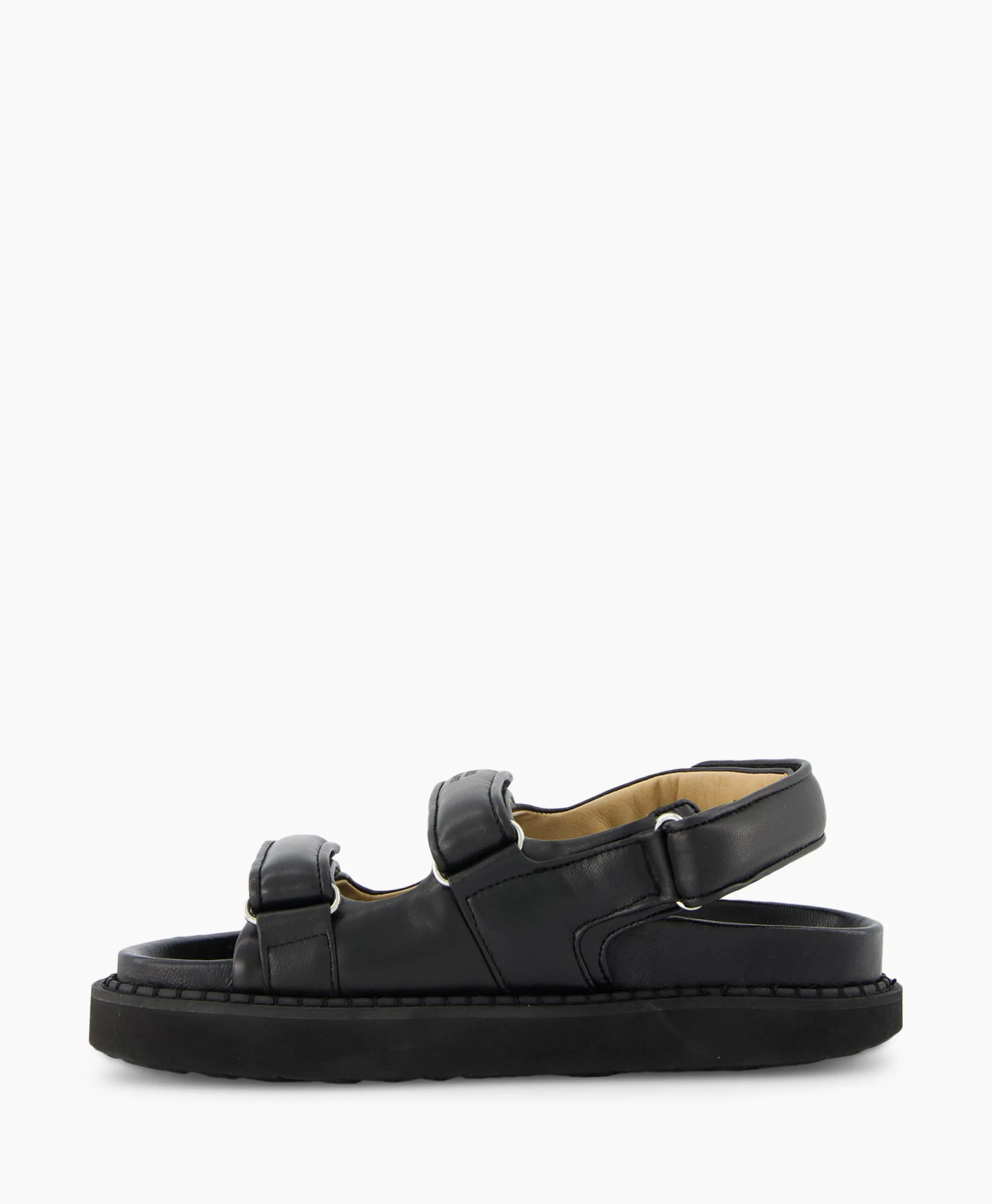 Isabel Marant Sandaal Zonder Hak Madee-Gb Zwart