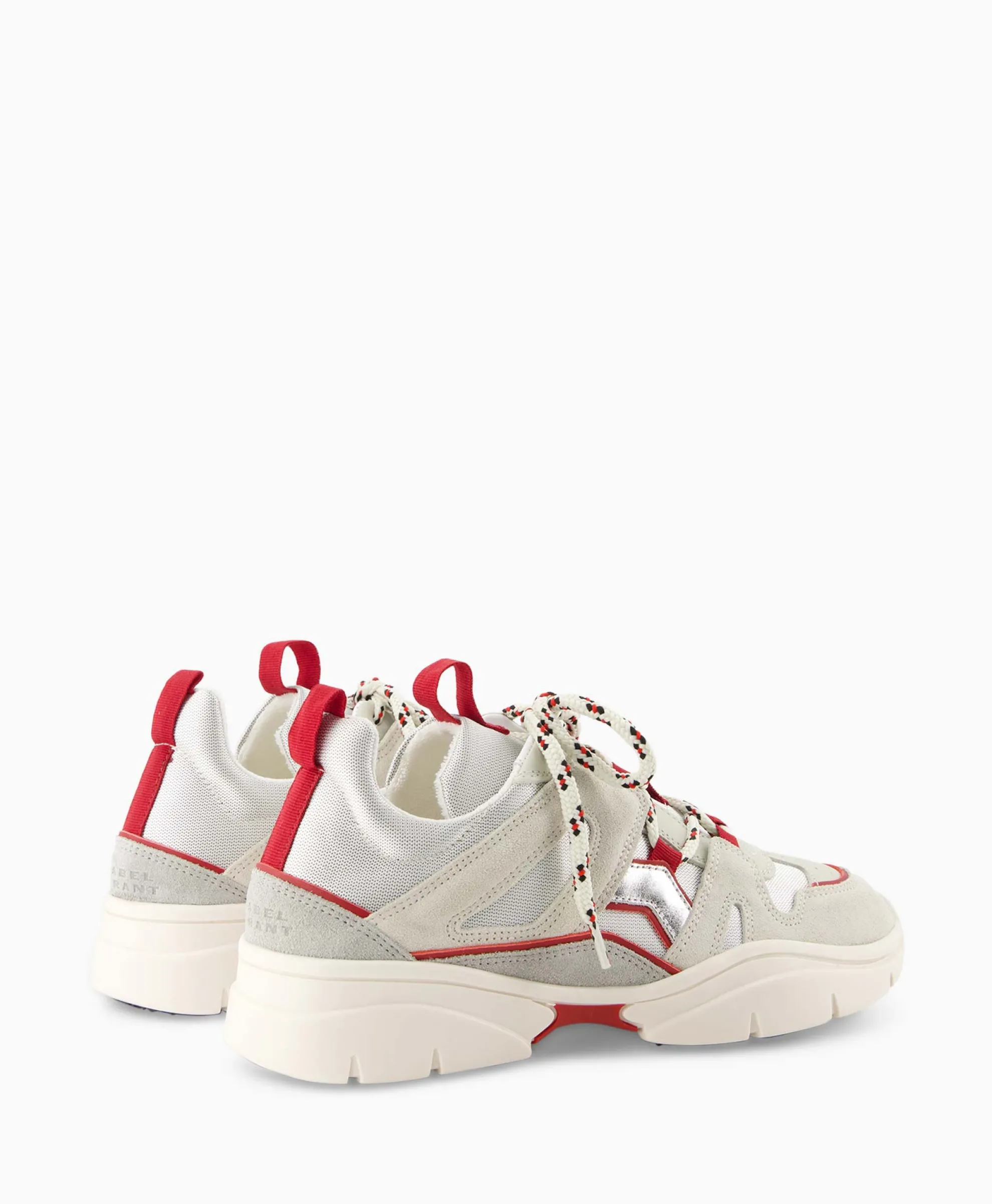 Isabel Marant Sneaker Kindsay-Ga Zilver