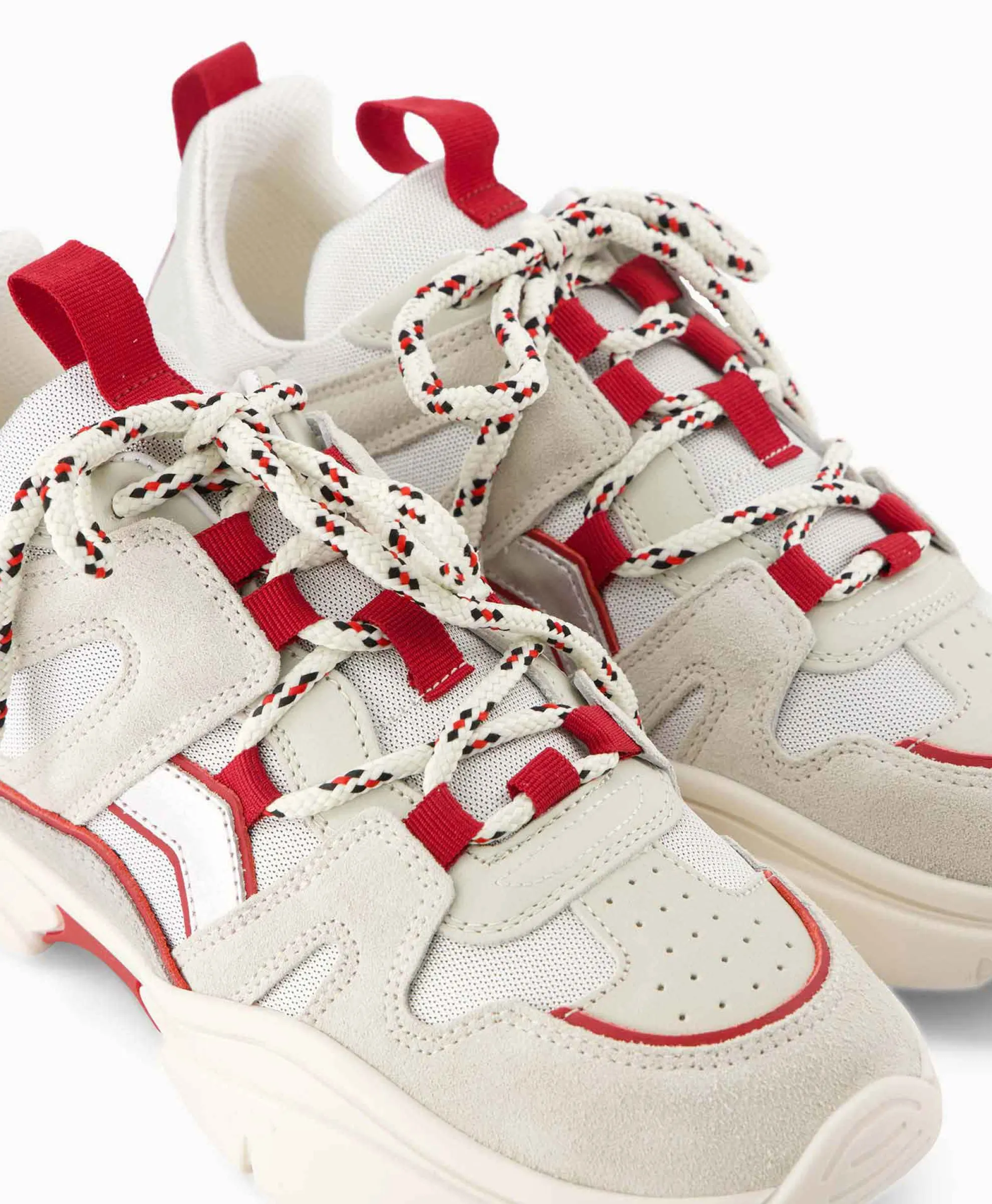 Isabel Marant Sneaker Kindsay-Ga Zilver