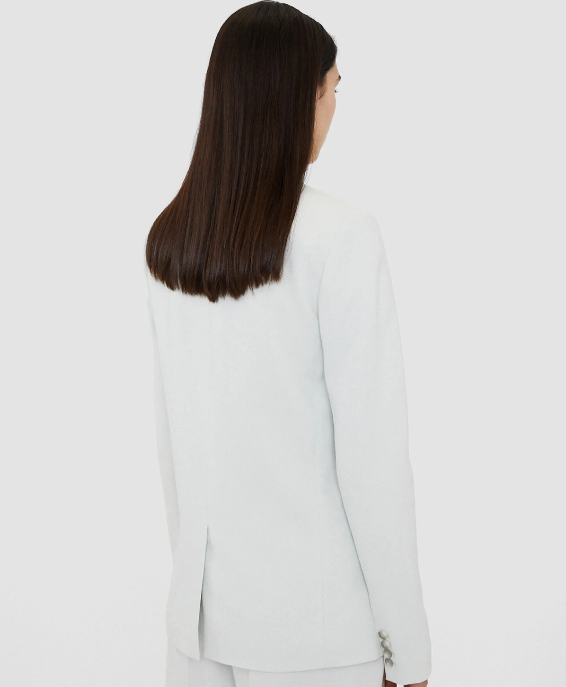 Joseph Blazer Jaden Jacket Comfort Cady Off White