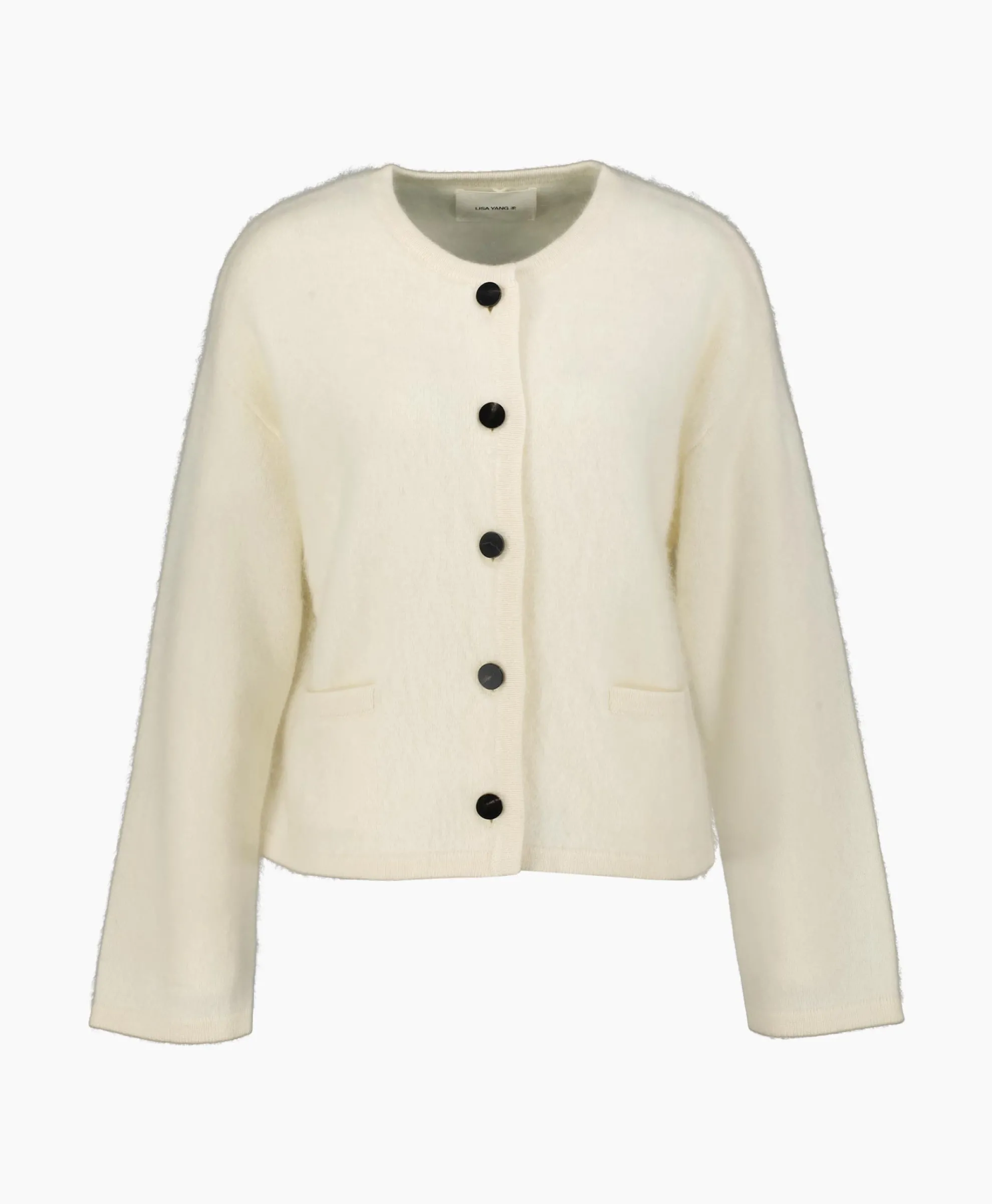 Lisa Yang Vest Kiana Ecru