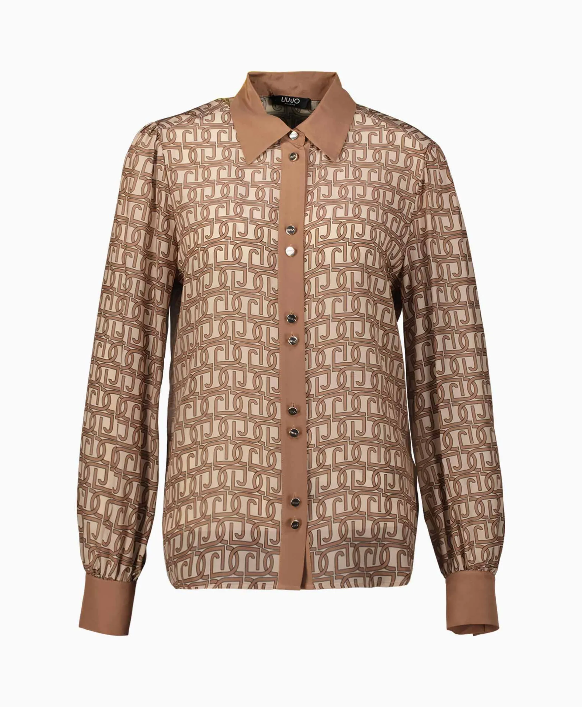 Liu Jo Blouse Camica Monogram Zand