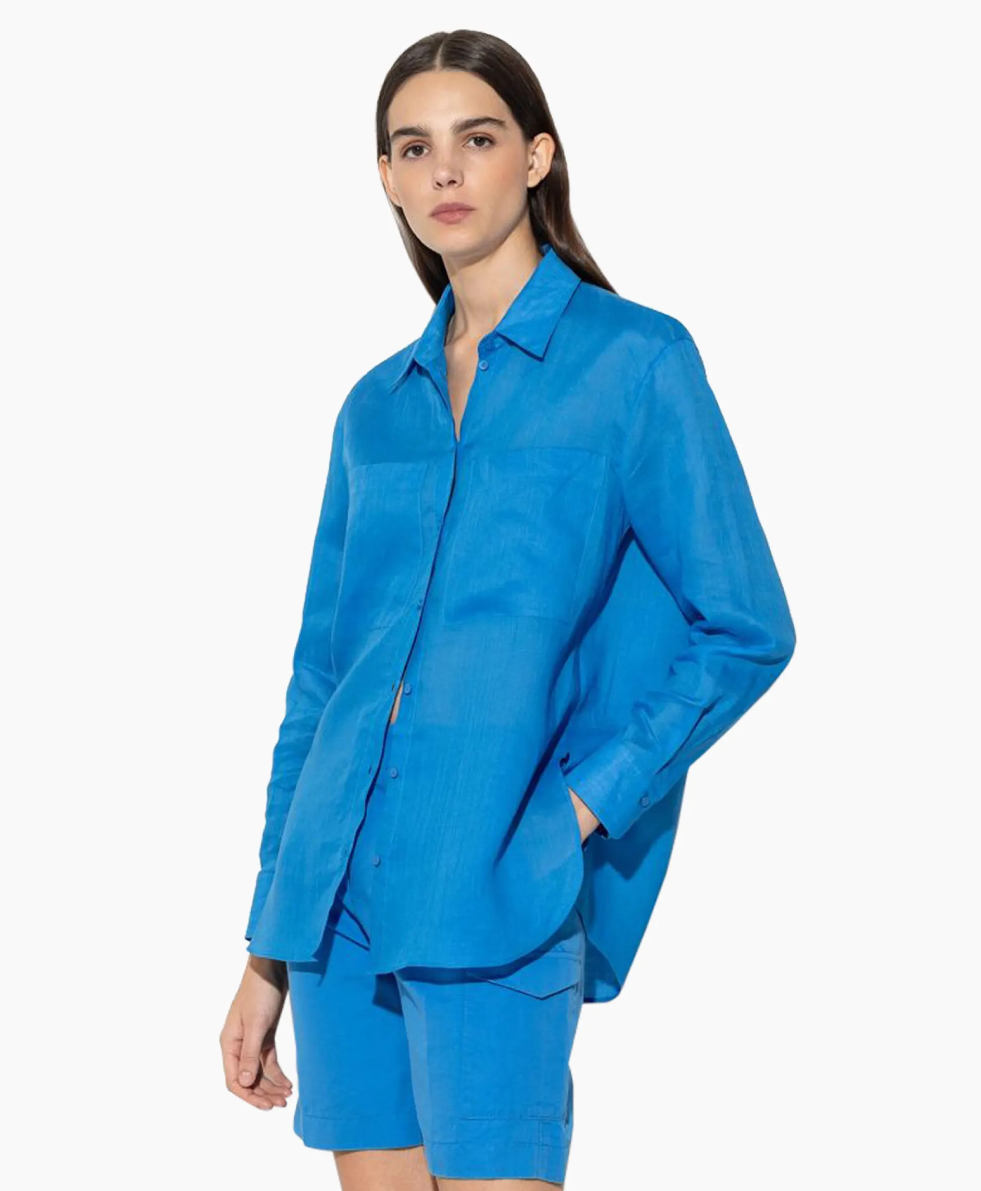 Luisa Cerano Blouse 298331/3500-0 Blauw