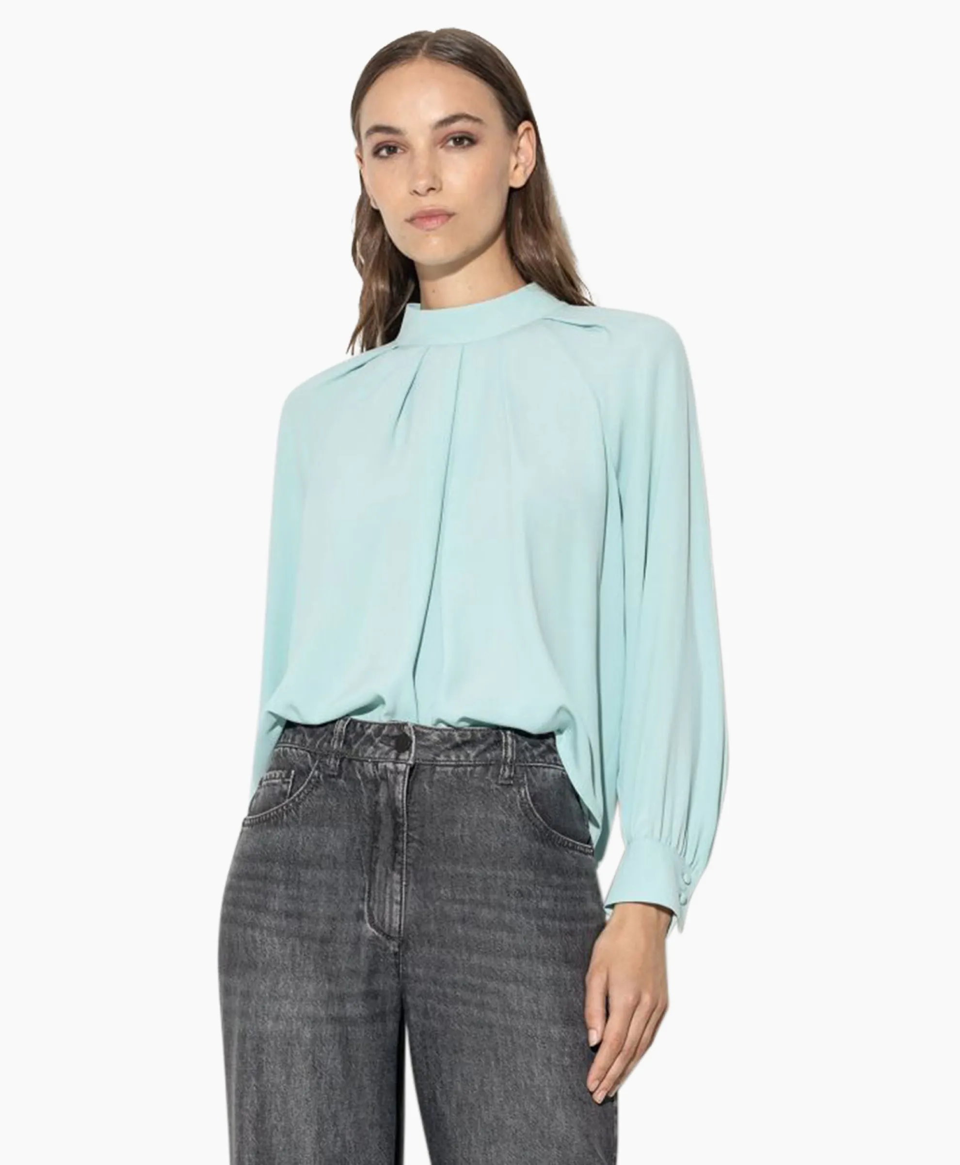 Luisa Cerano Blouse 298418/2179-0 Aqua
