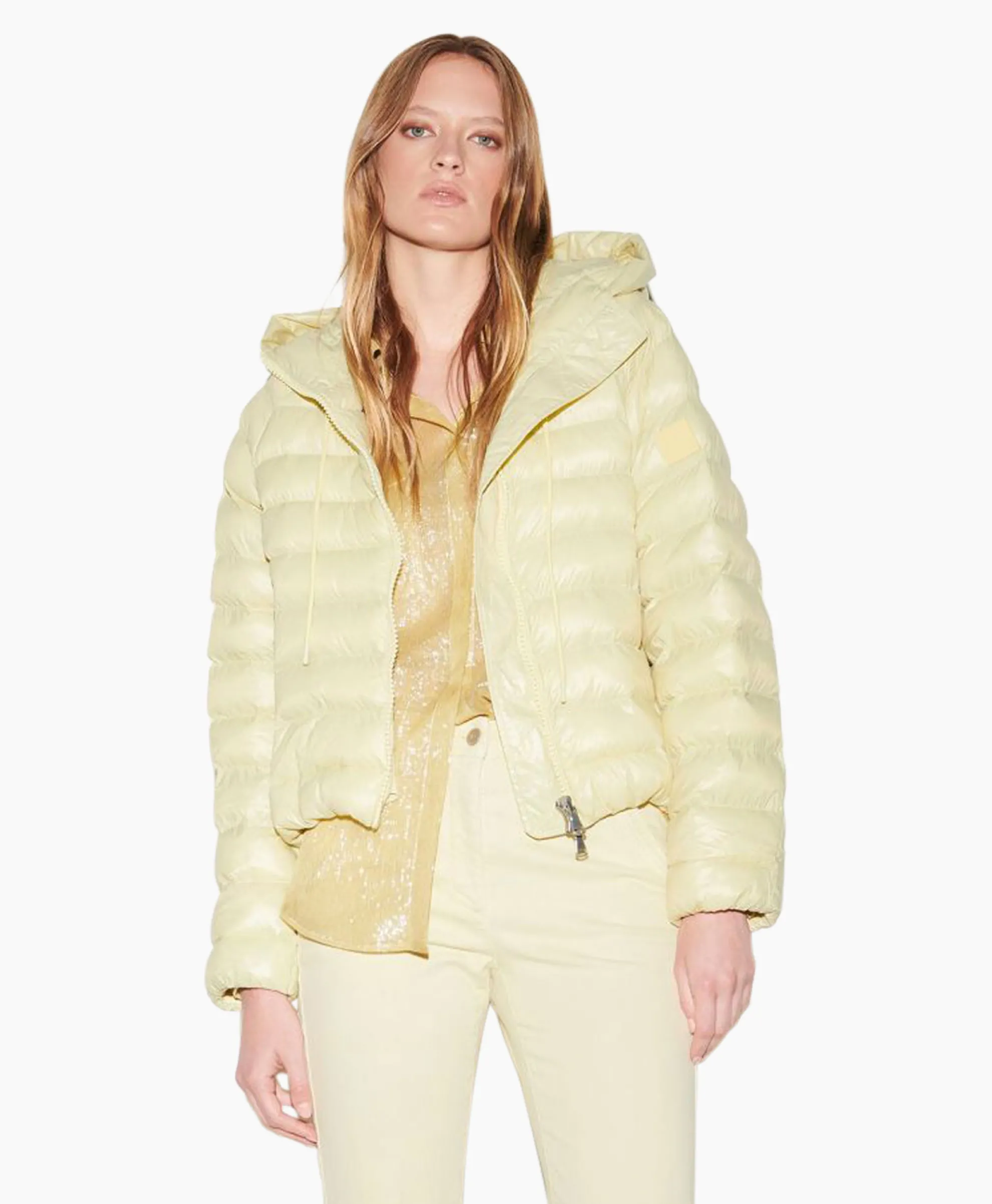 Luisa Cerano Gewatteerde Jas 498580/4133-0 Geel