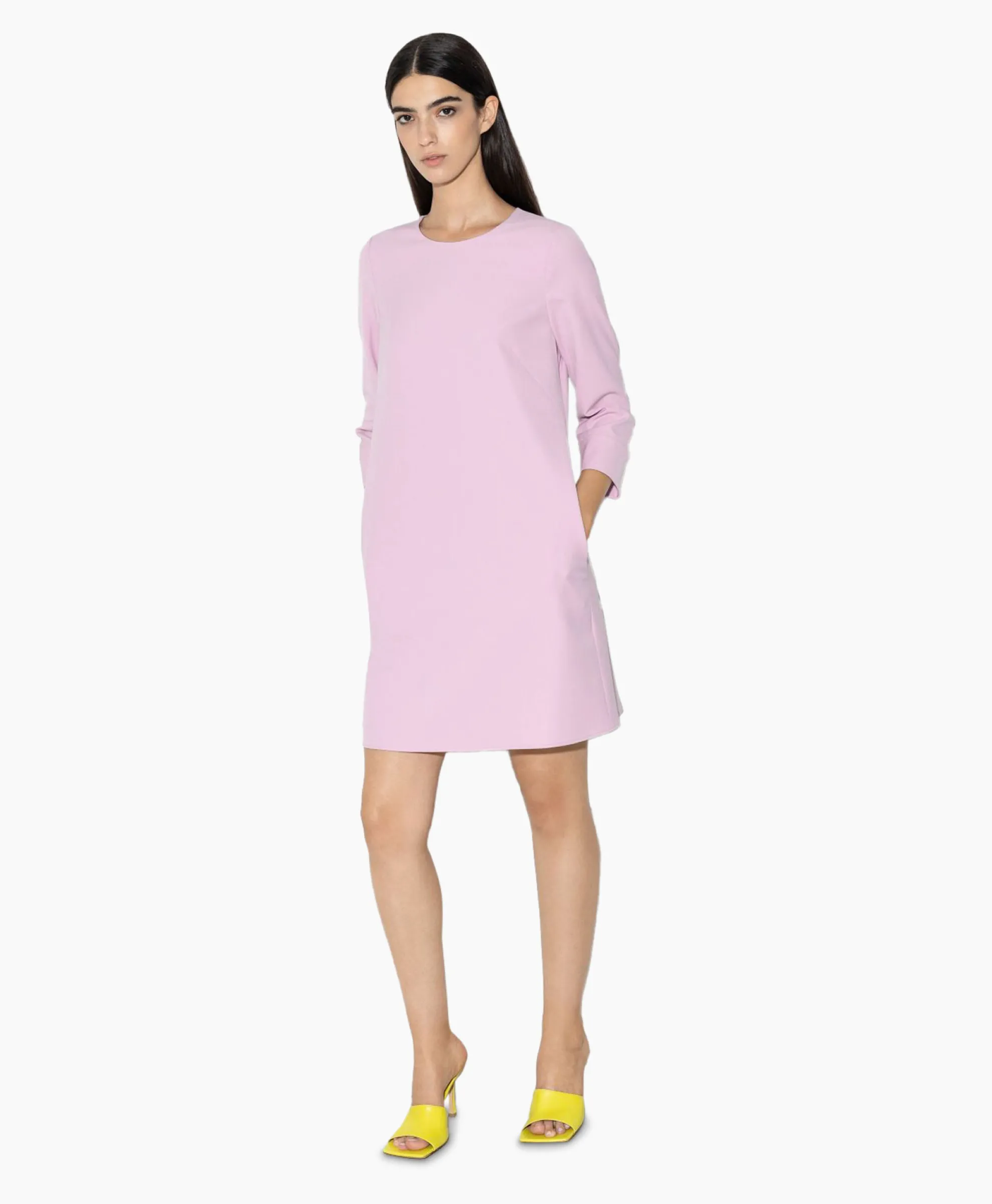Luisa Cerano Midi Jurk 798450/3453-0 Lavendel