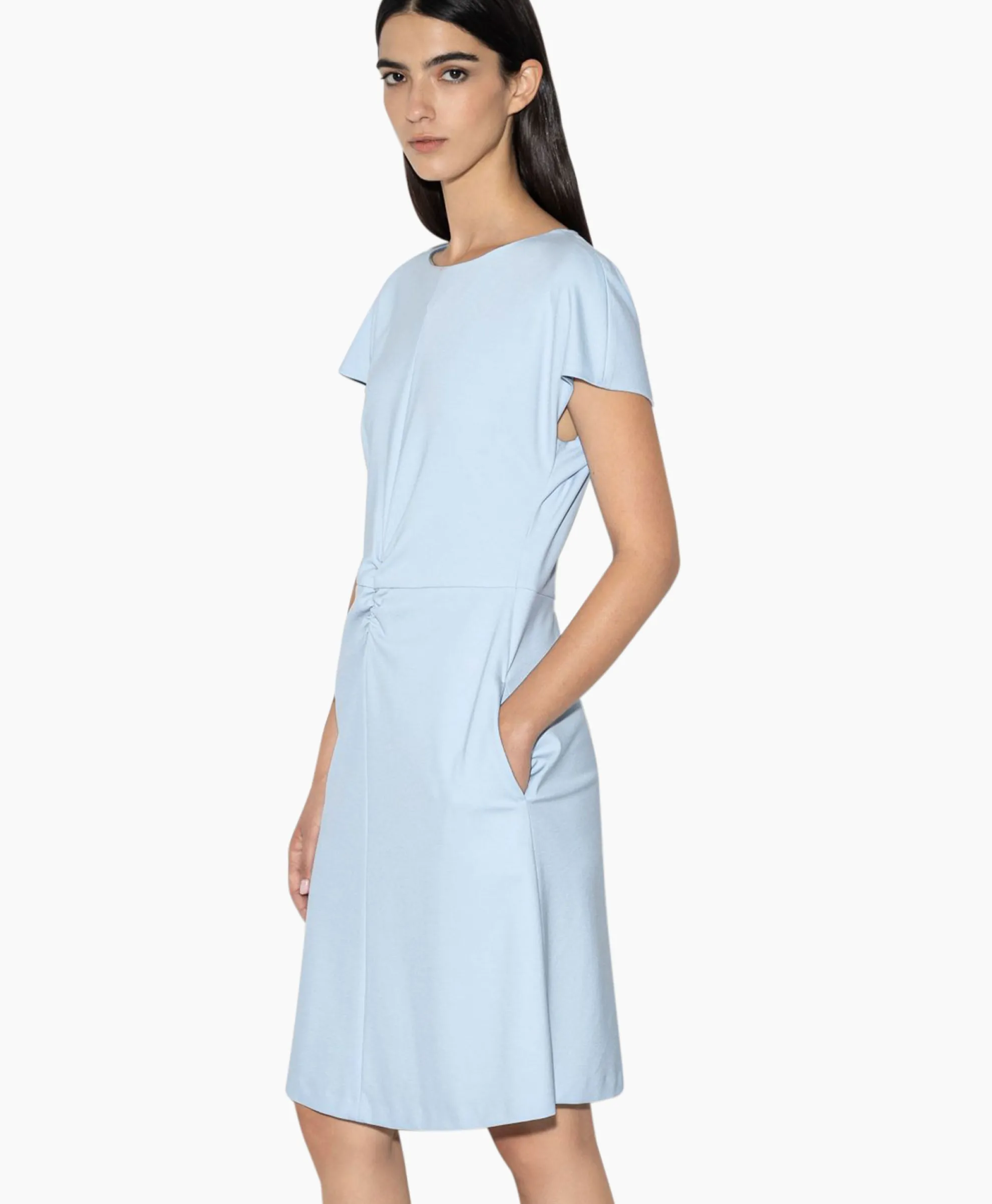 Luisa Cerano Mini Jurk 798470/3289-0 Licht Blauw