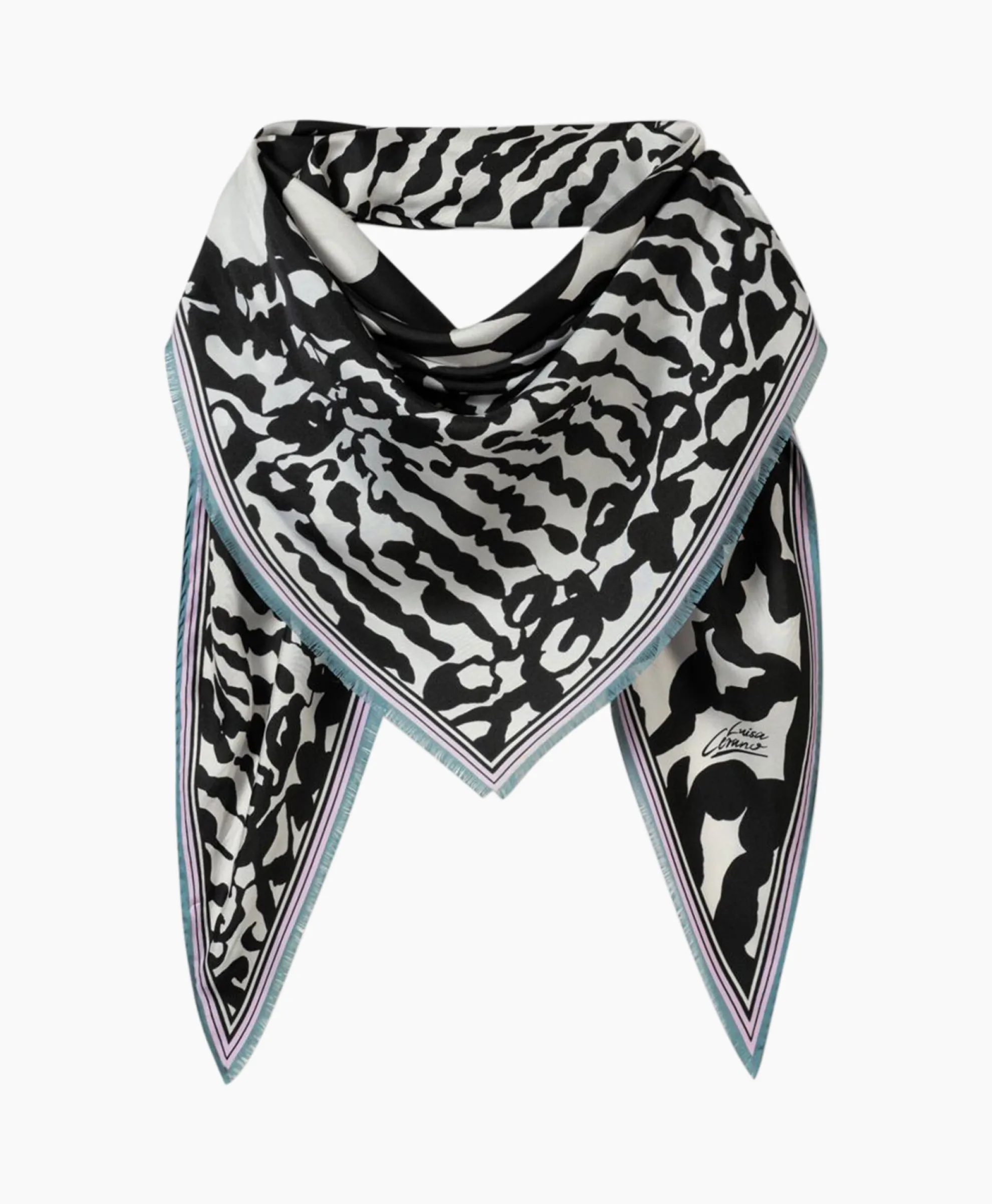 Luisa Cerano Sjaal 898769/9413-0 Off White