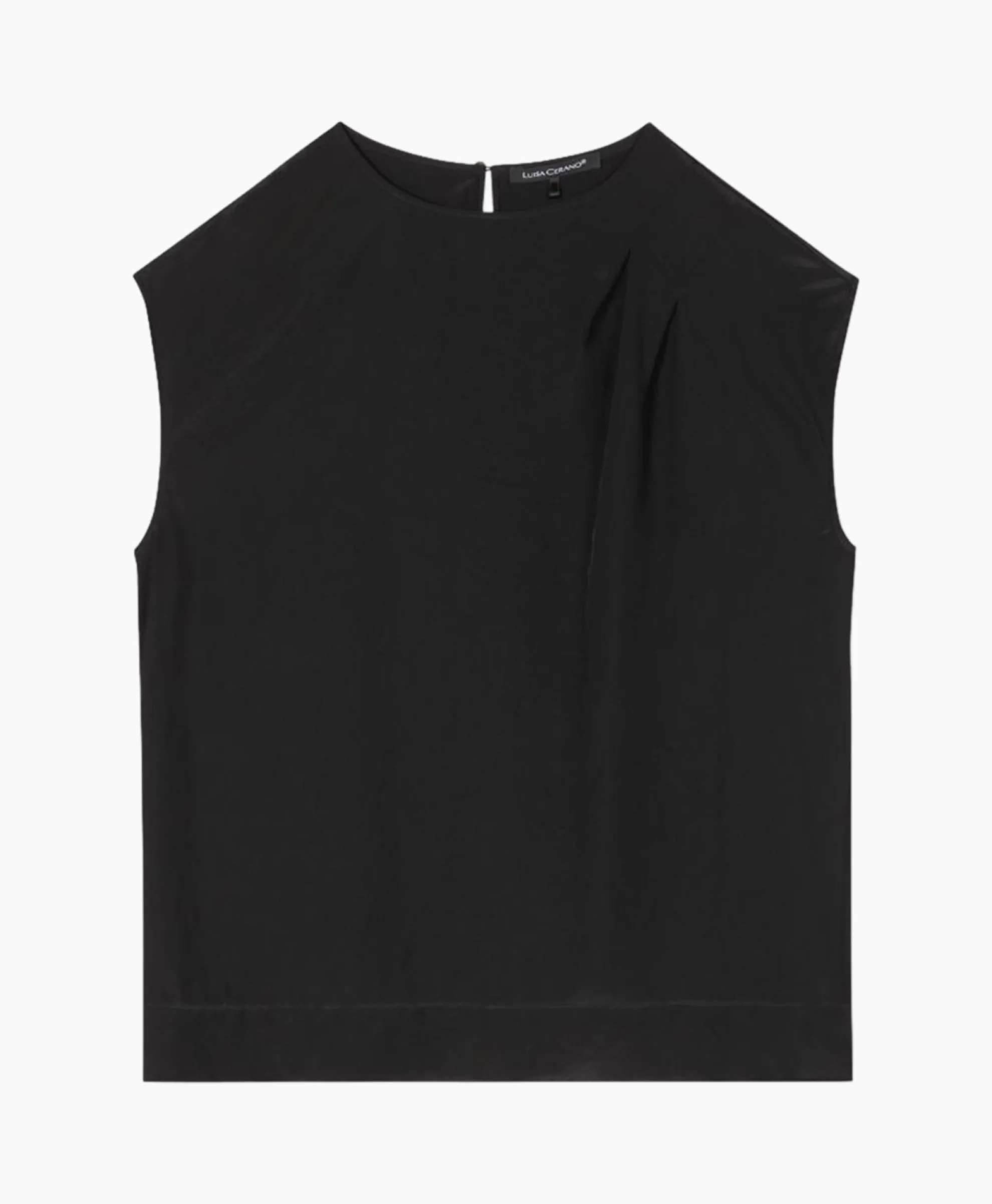 Luisa Cerano Top 298441/3597-0 Zwart Dessin