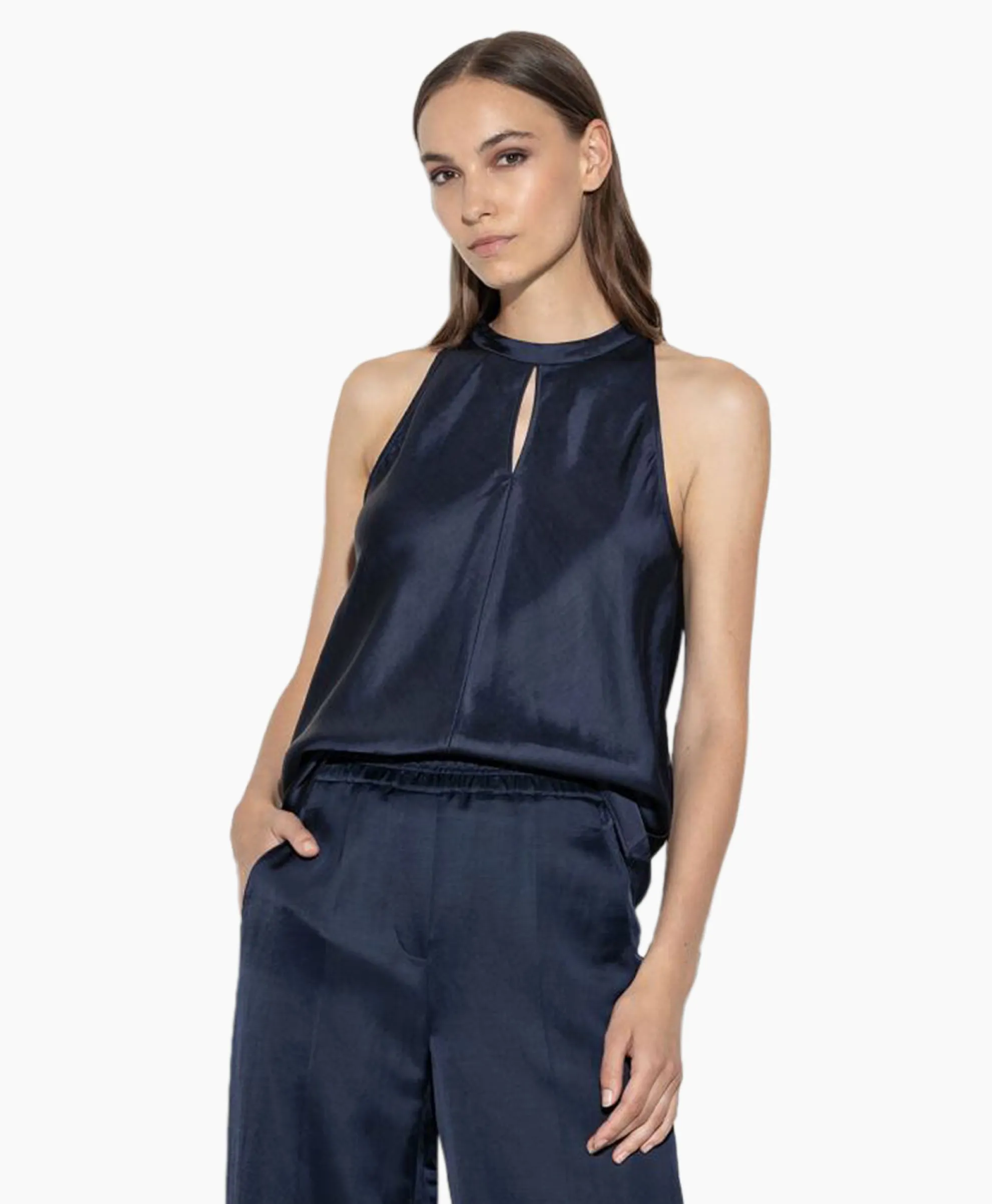 Luisa Cerano Top 298426/3596-0 Donker Blauw