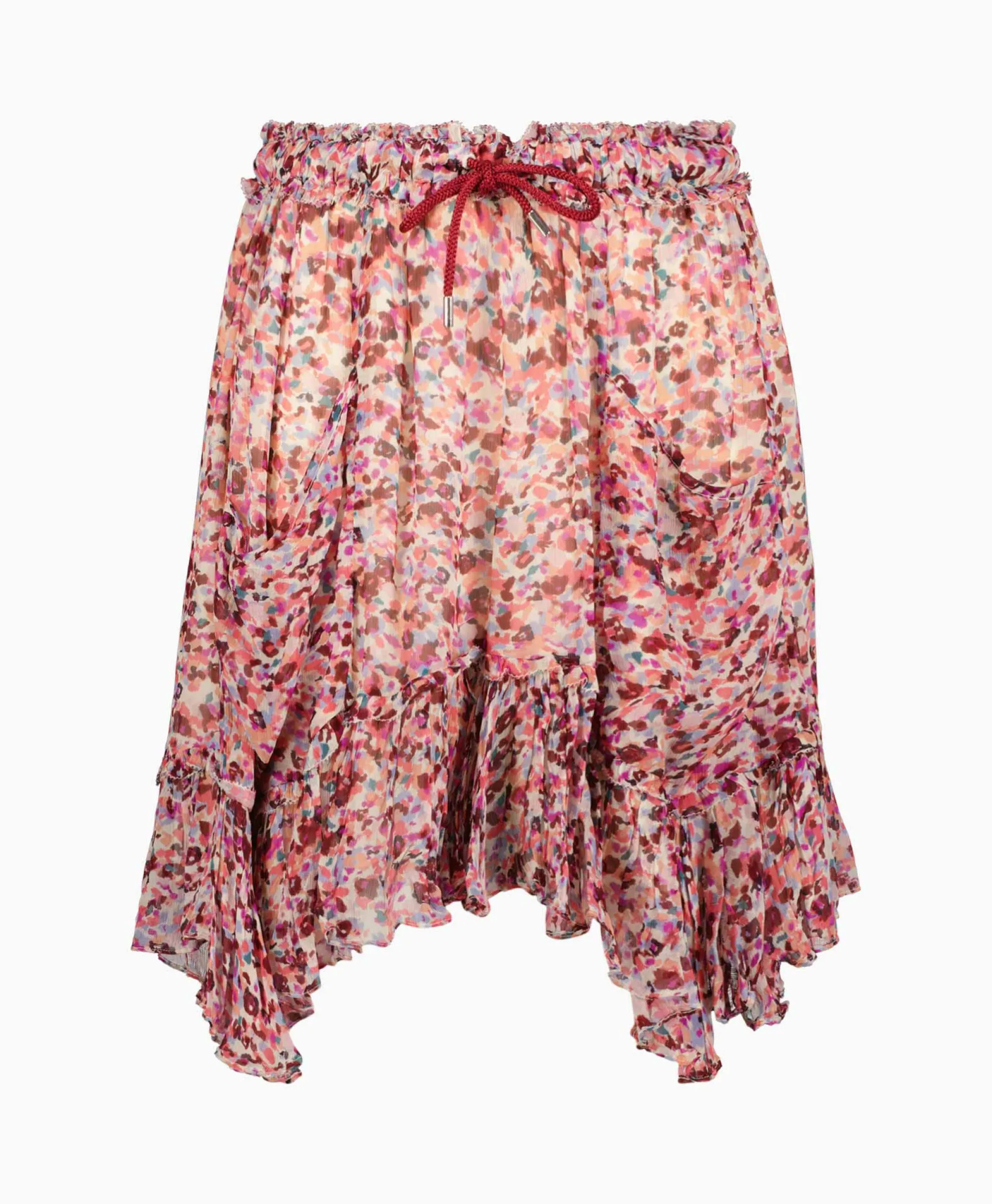 Marant Etoile Midi Rok Frejus-Gc Rood