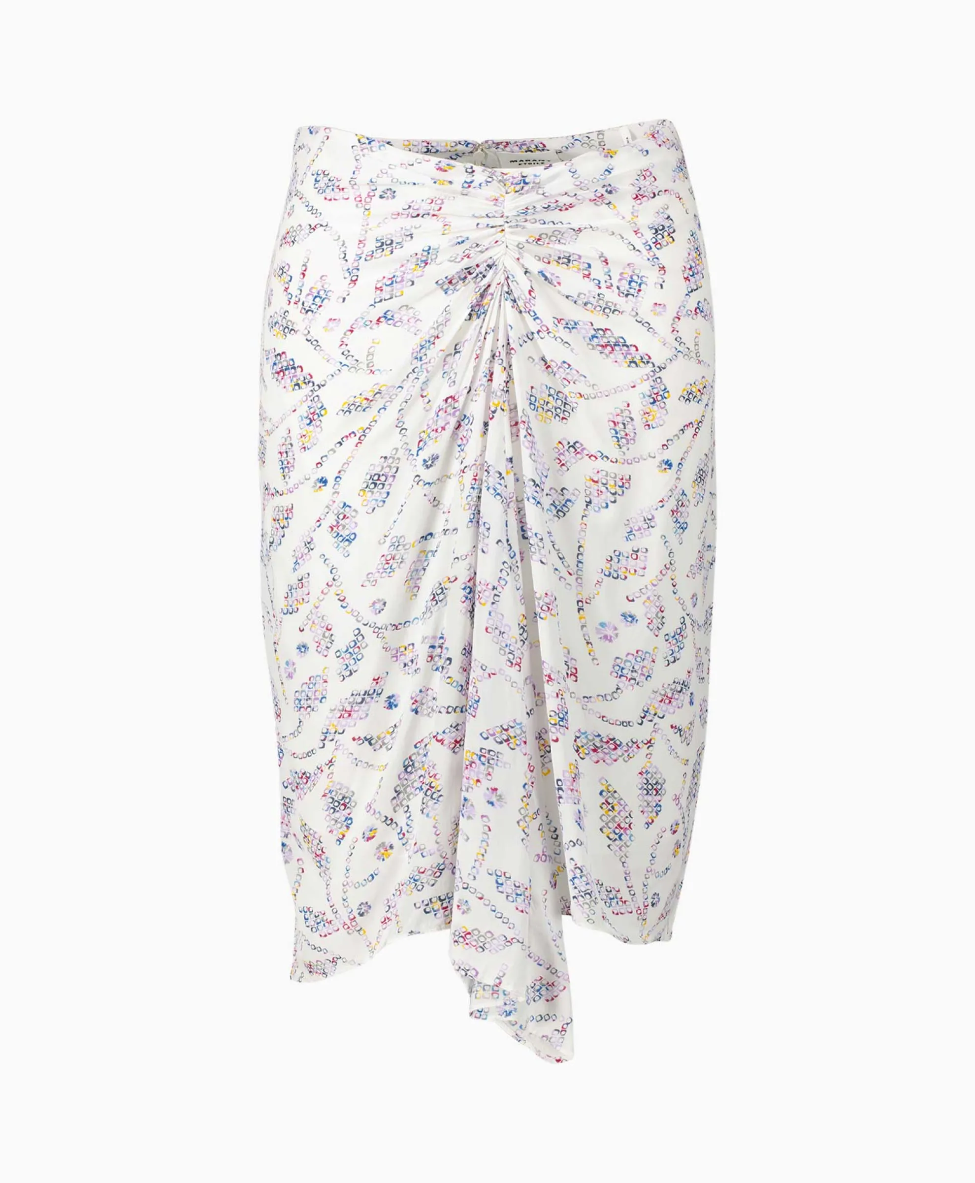 Marant Etoile Midi Rok Diamani-Ga Ecru