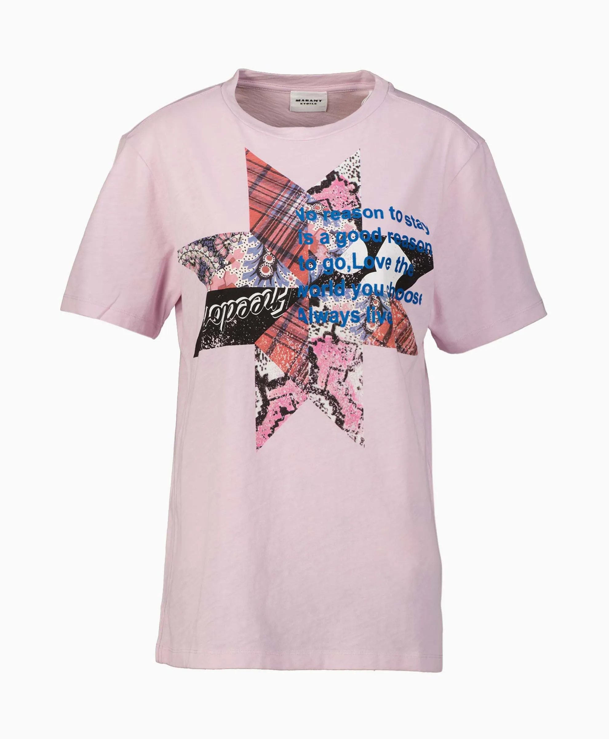 Marant Etoile T-Shirt Korte Mouw Zewel-Gb Rose