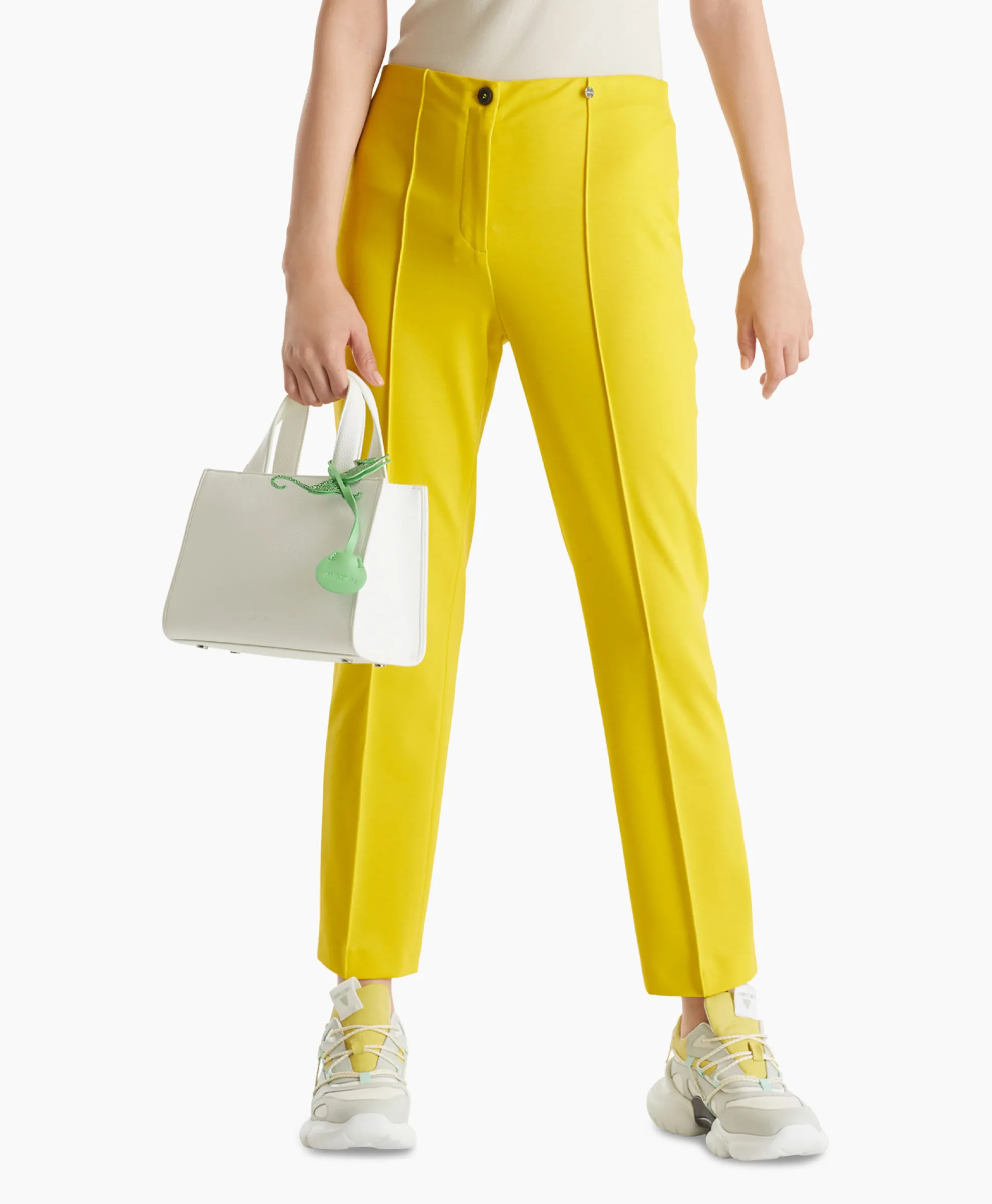 Marccain Additions Broek Wa 81.23 J24 Geel